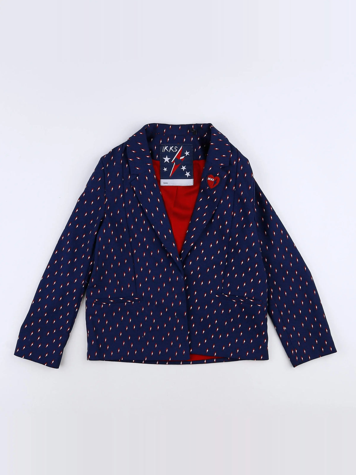 IKKS - veste bleu - 8 ans