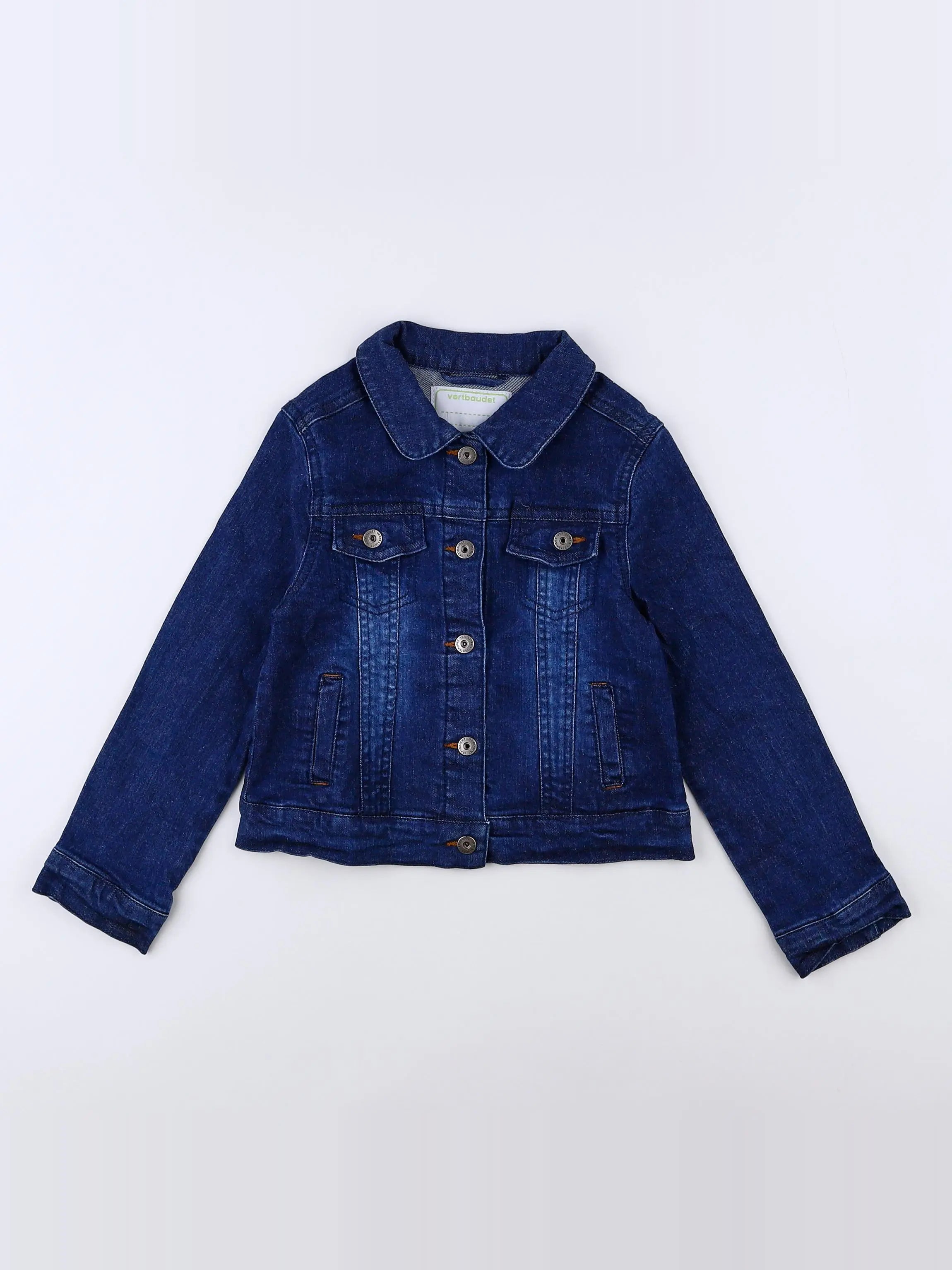 Vertbaudet - veste bleu - 6 ans