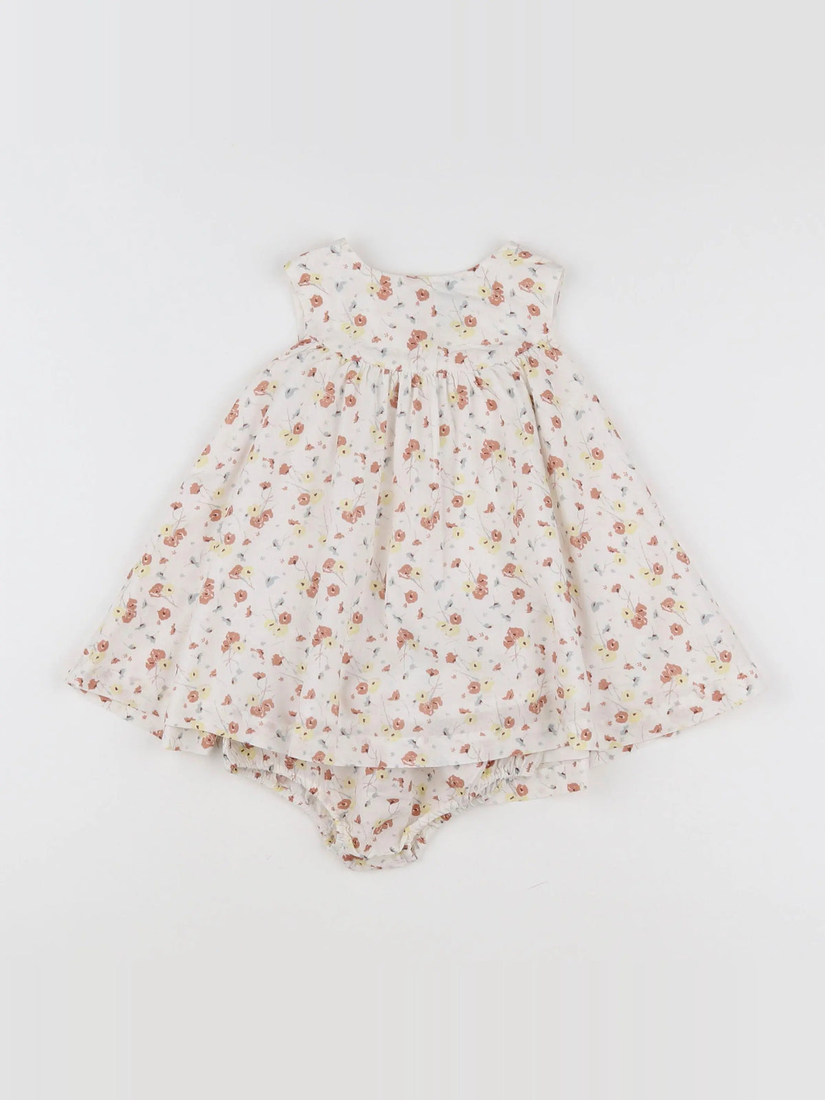 Natalys - robe blanc - 6 mois