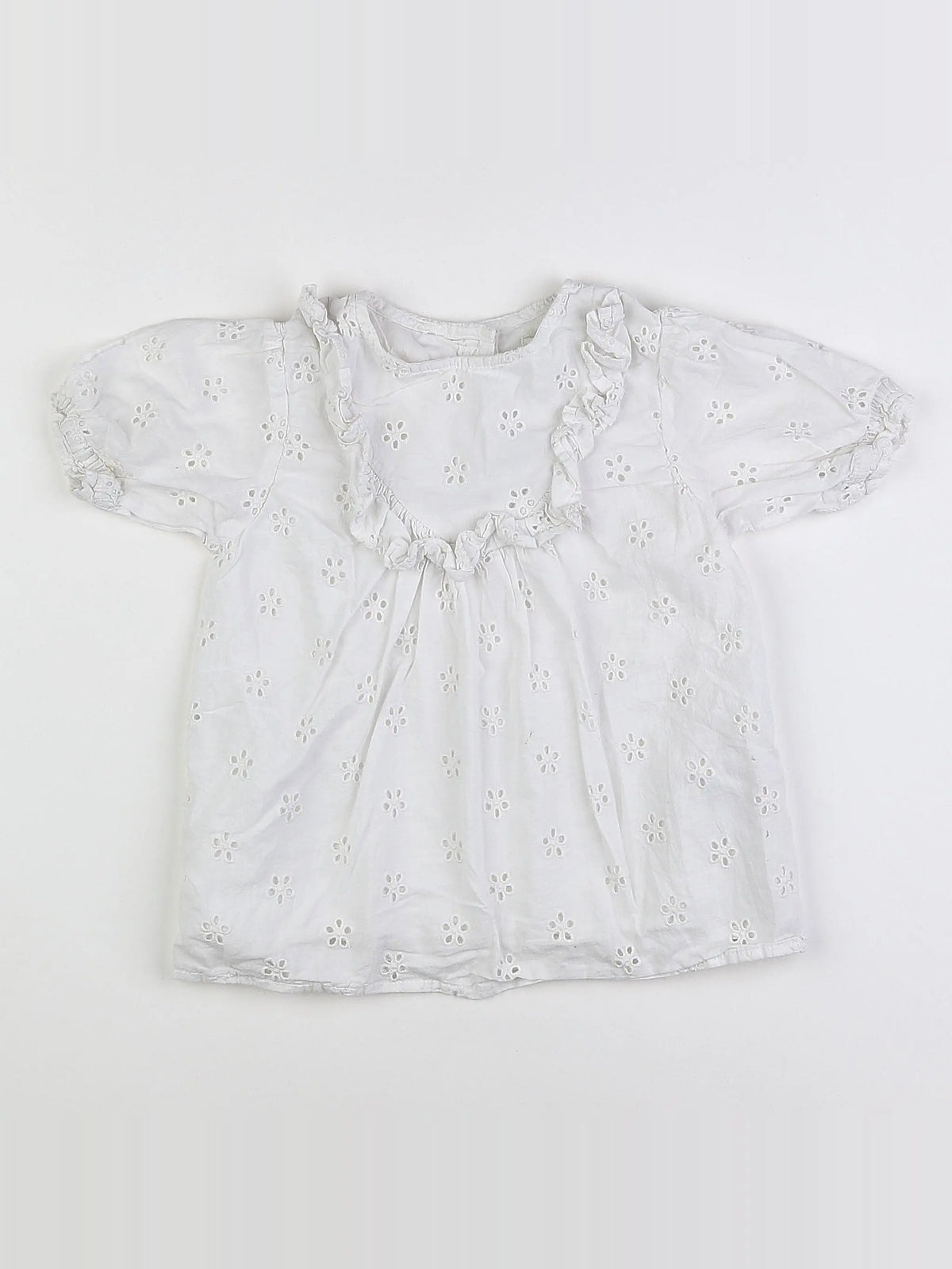 Vertbaudet - blouse blanc - 6 ans
