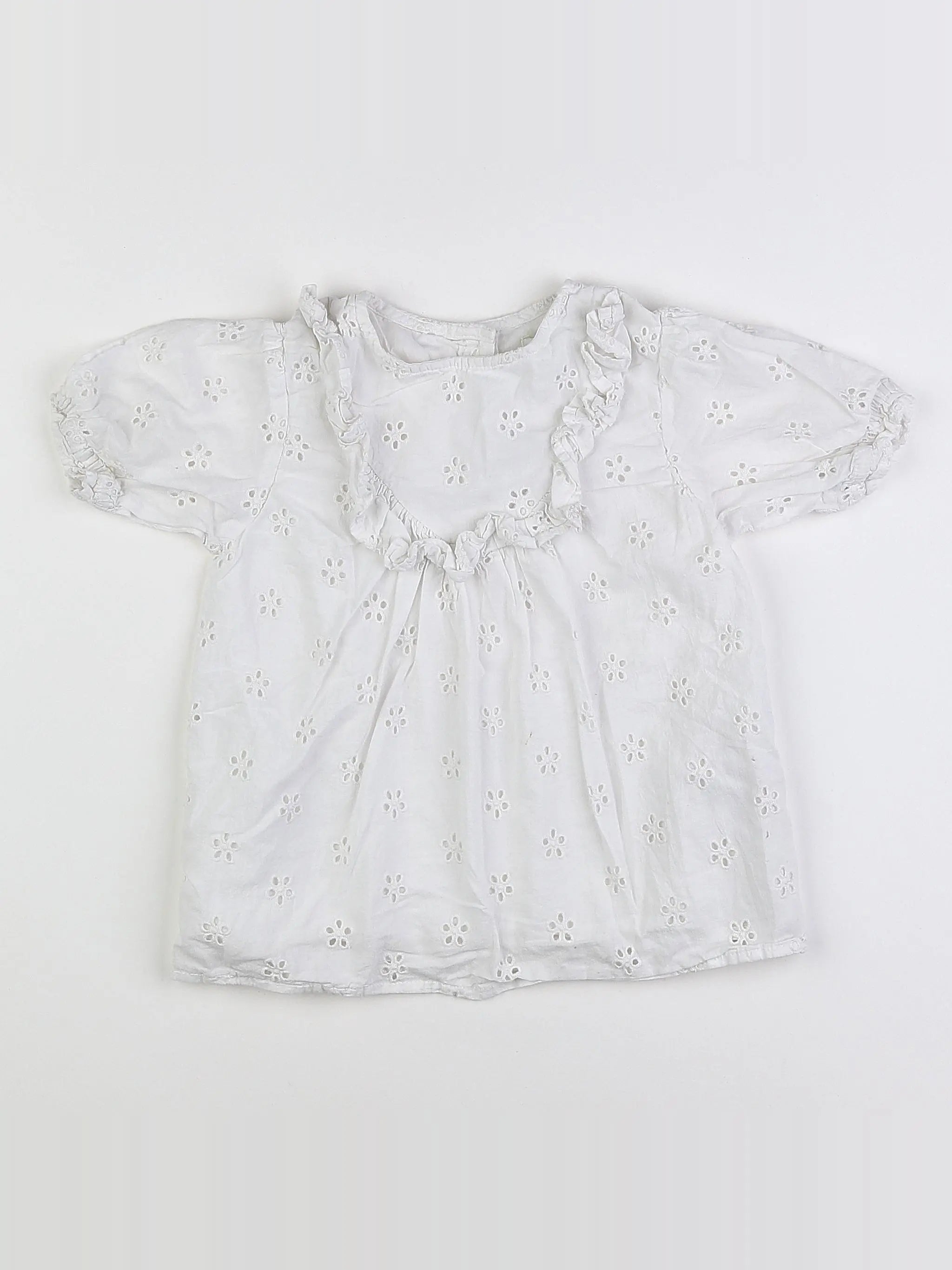 Vertbaudet - blouse blanc - 6 ans