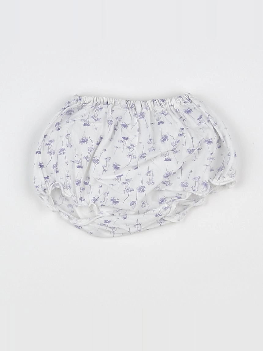 Petit Bateau - bloomer blanc - 3 mois