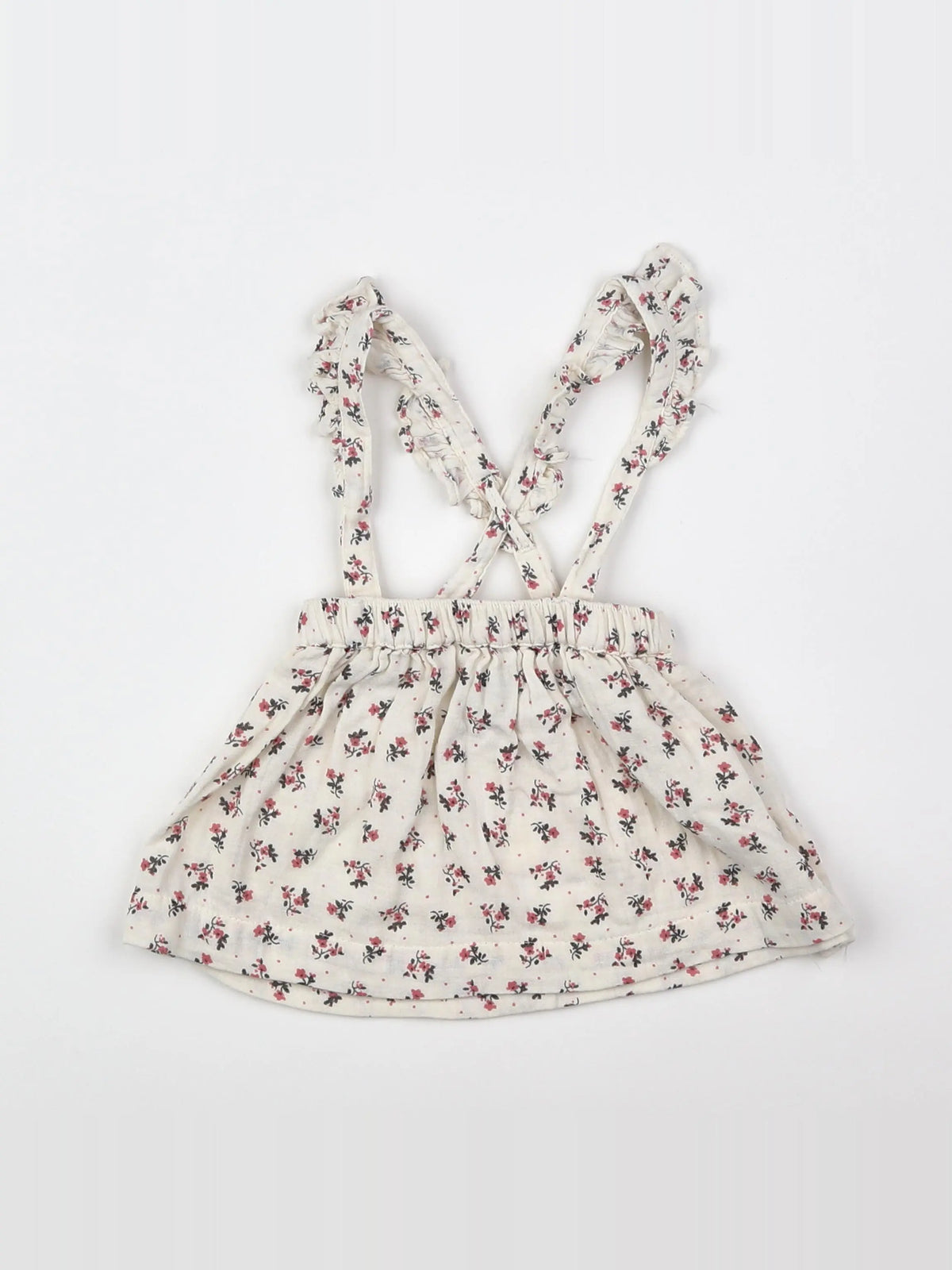 Vertbaudet - jupe beige - 6 mois