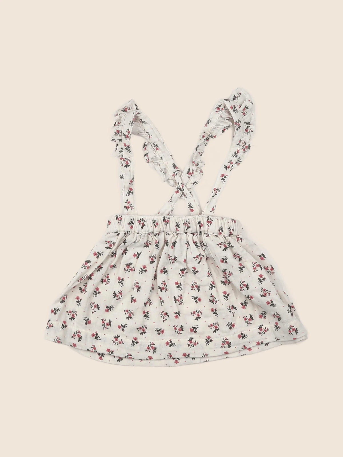 Vertbaudet - jupe beige - 6 mois