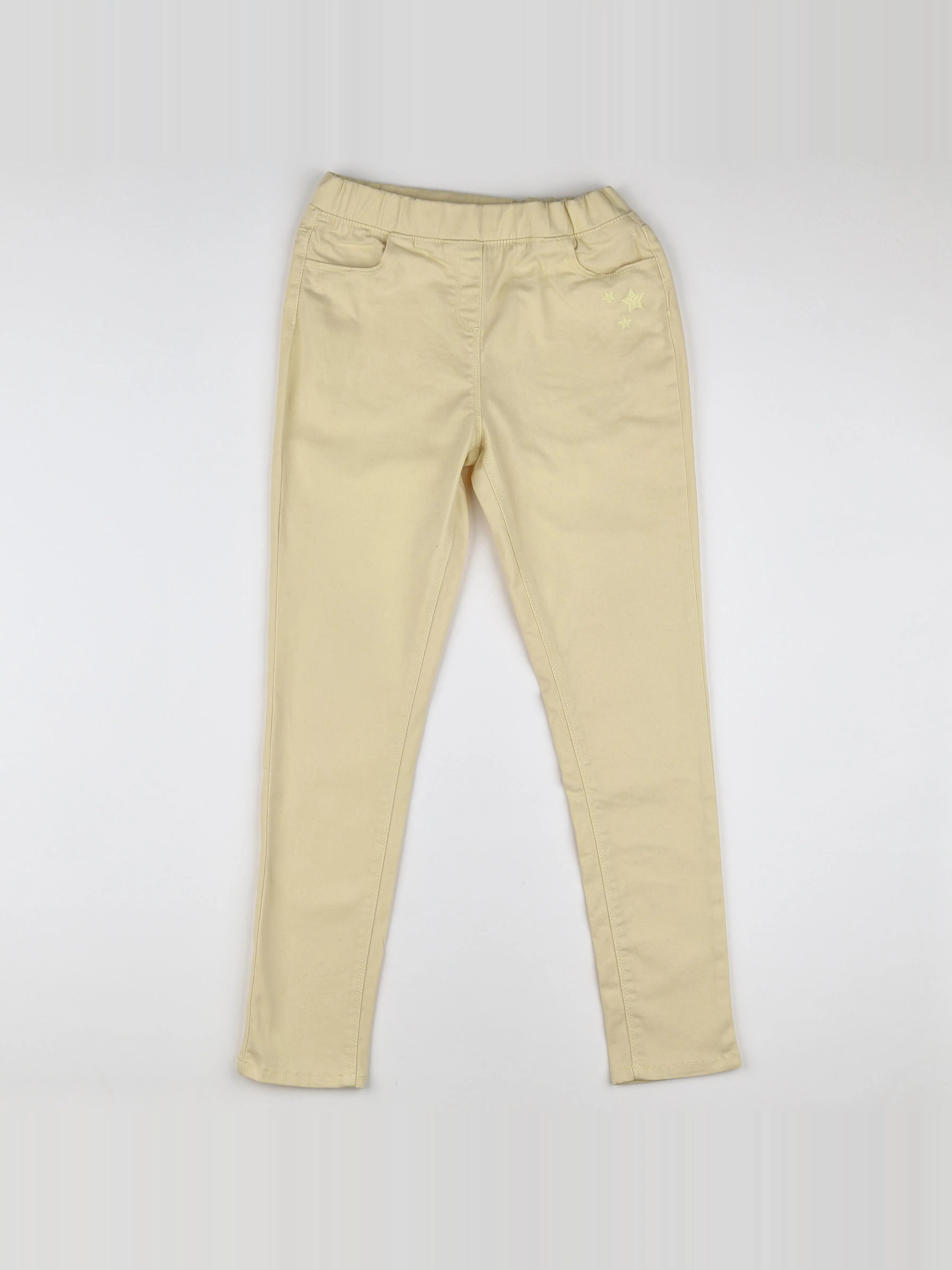 Vertbaudet - jegging jaune - 12 ans