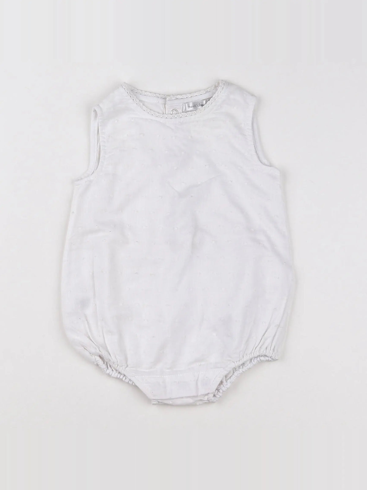 Boutchou - combinaison blanc - 3 mois