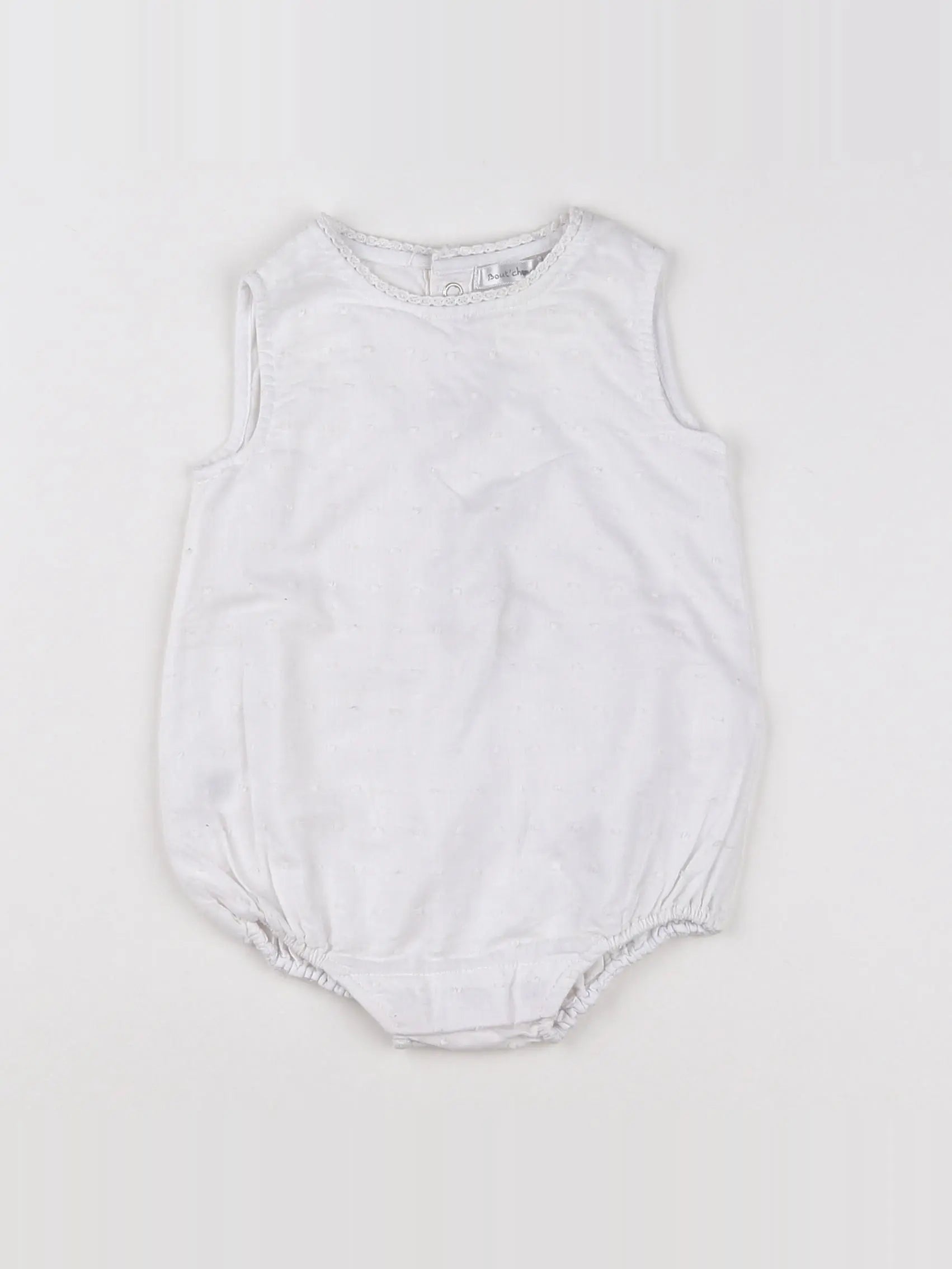 Boutchou - combinaison blanc - 3 mois