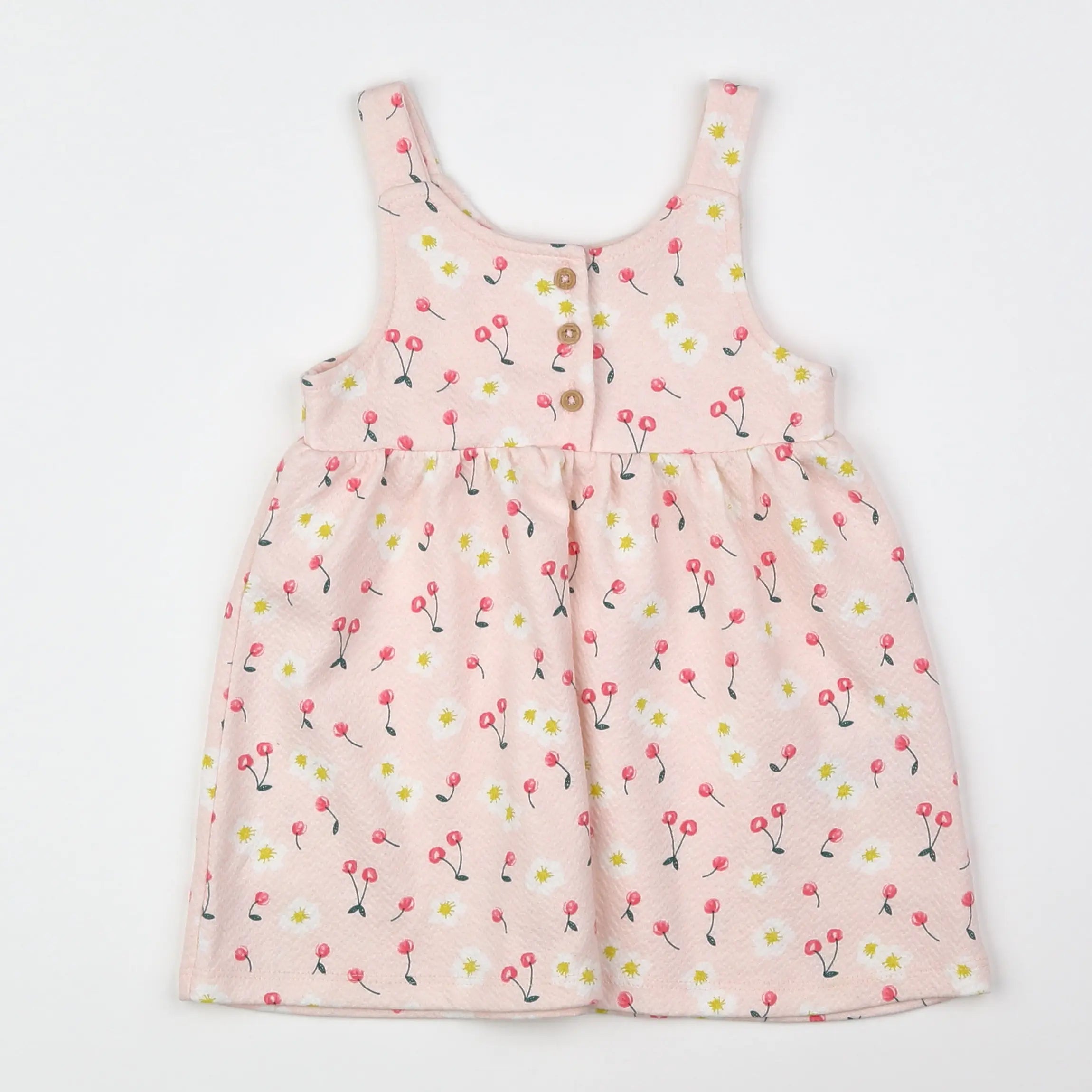 Vertbaudet - robe multicolore - 18 mois