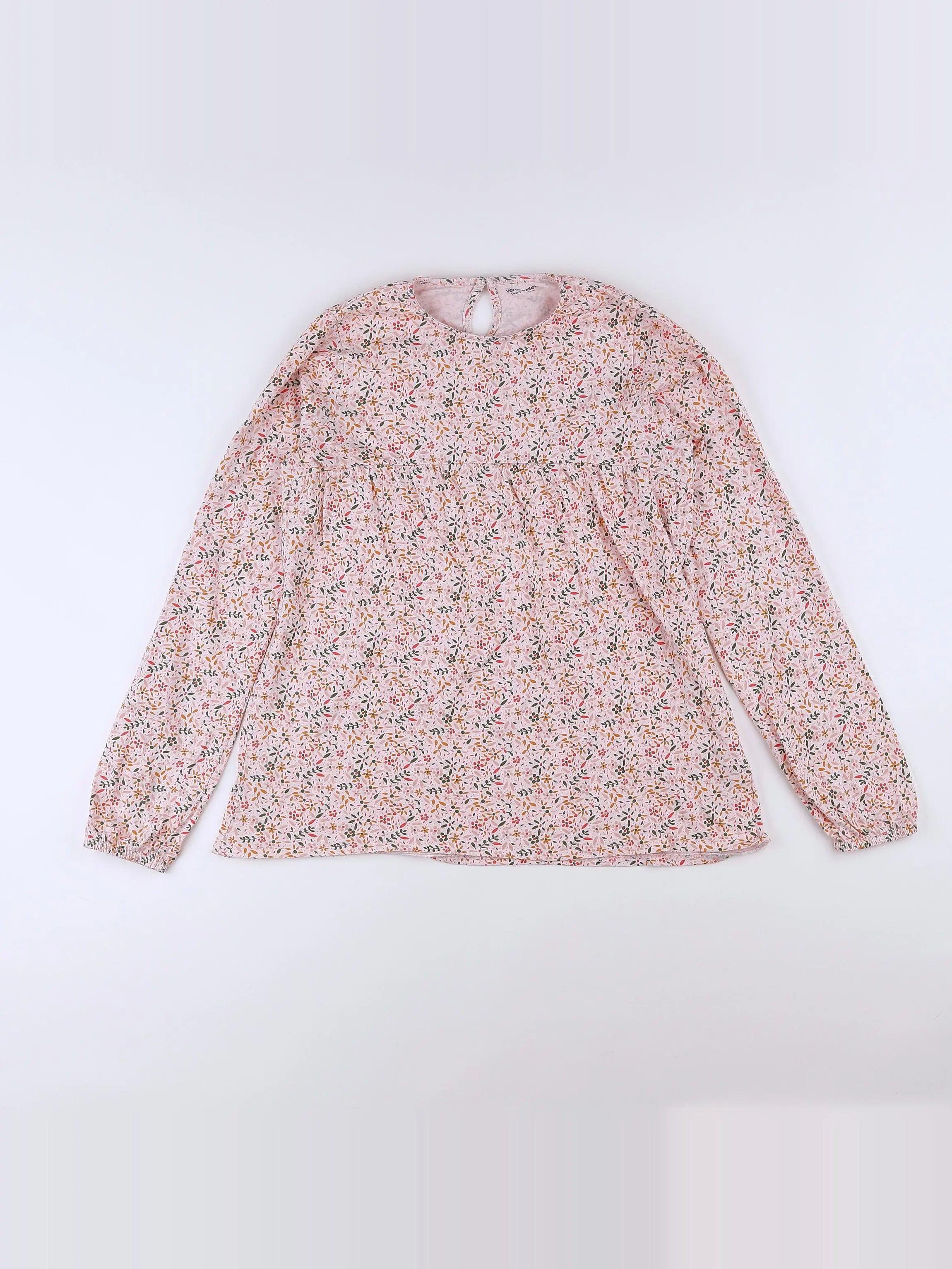 Vertbaudet - tee-shirt rose - 14 ans