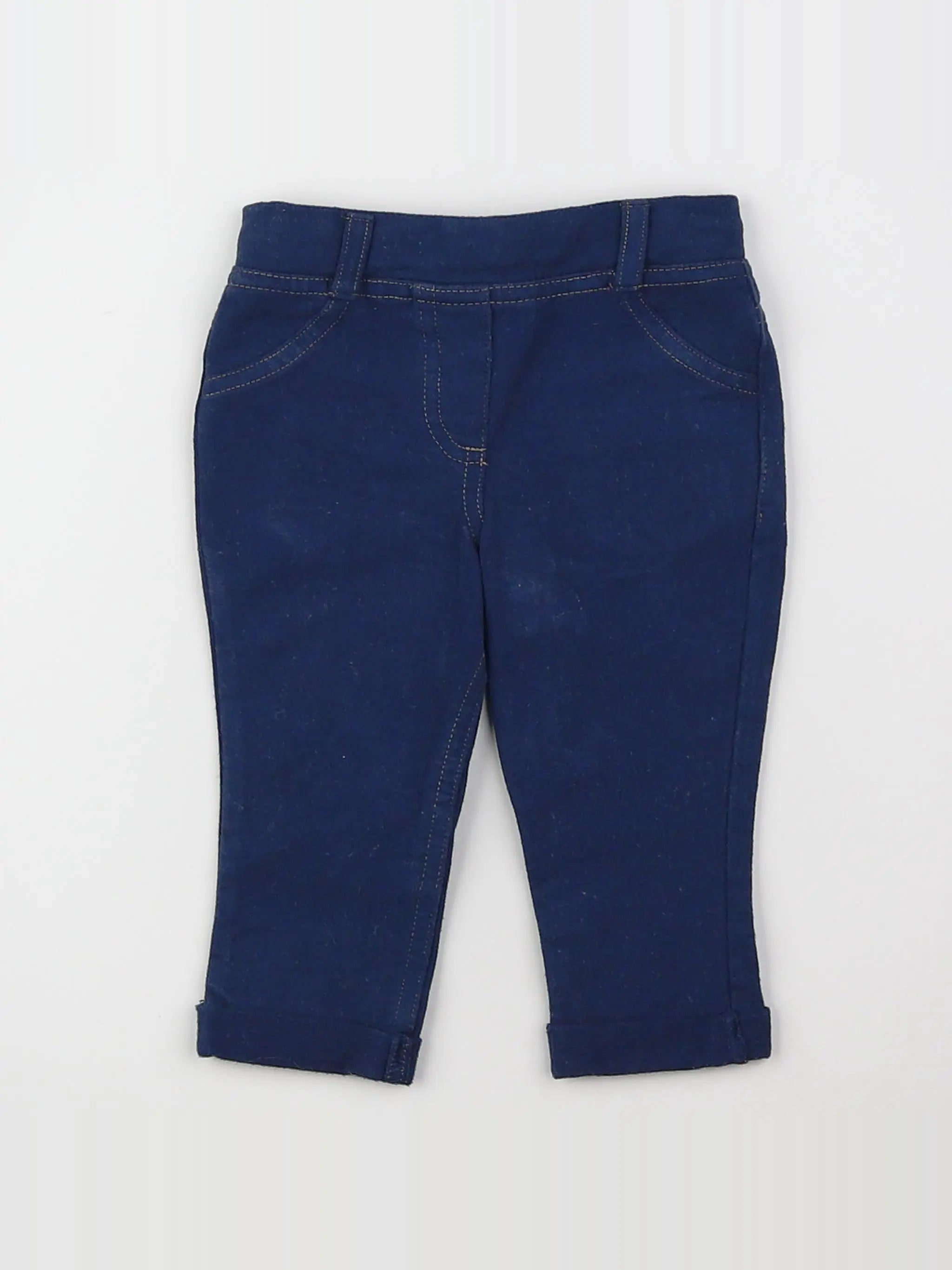 Tape à l'oeil - jegging bleu - 6 mois