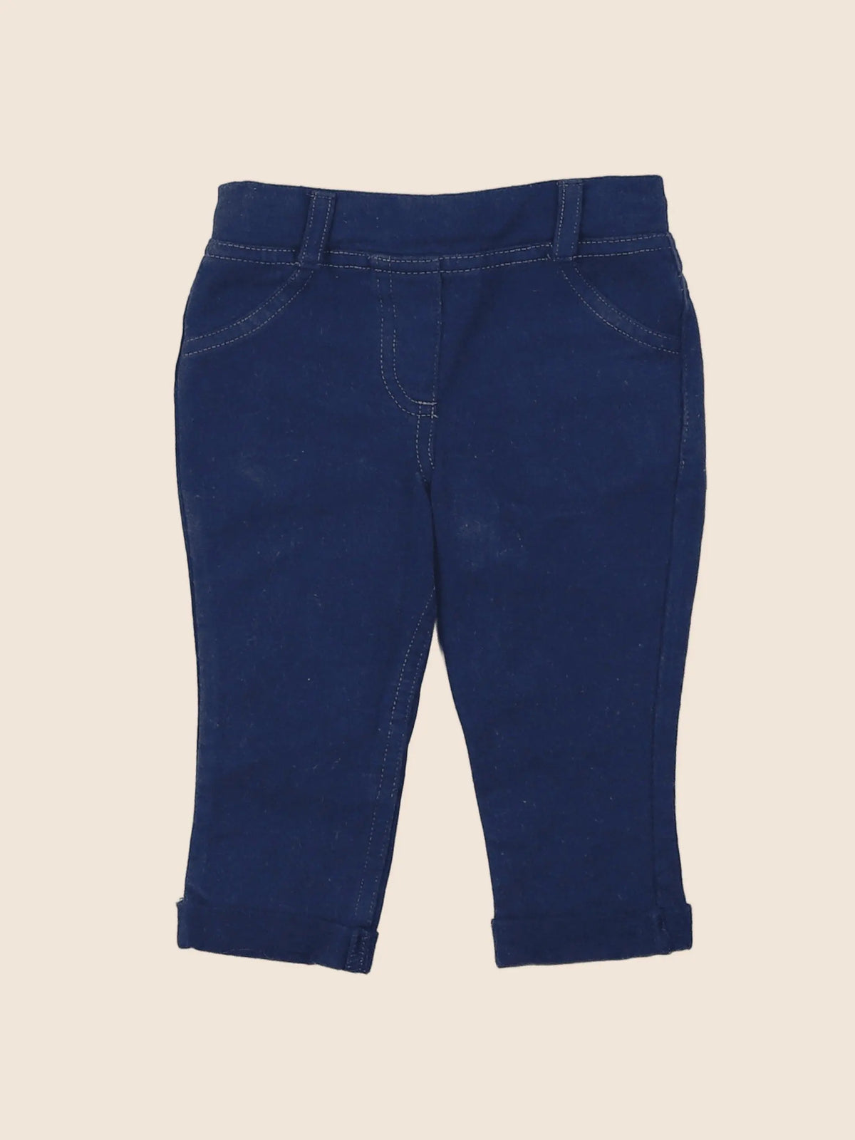 Tape à l'oeil - jegging bleu - 6 mois