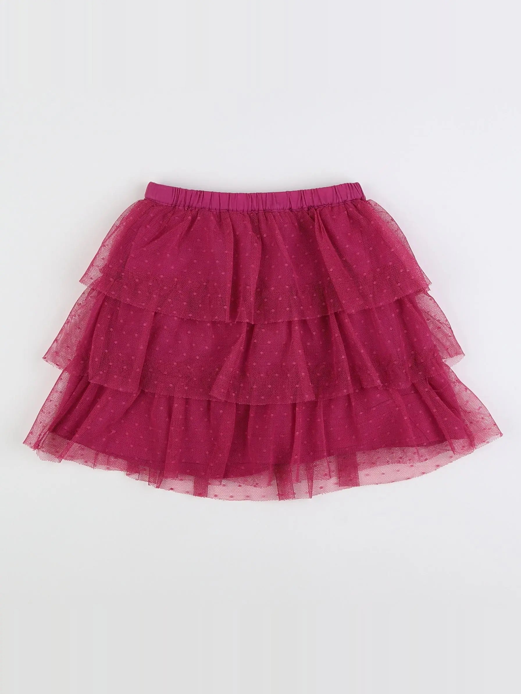Vertbaudet - jupe rose - 12 mois