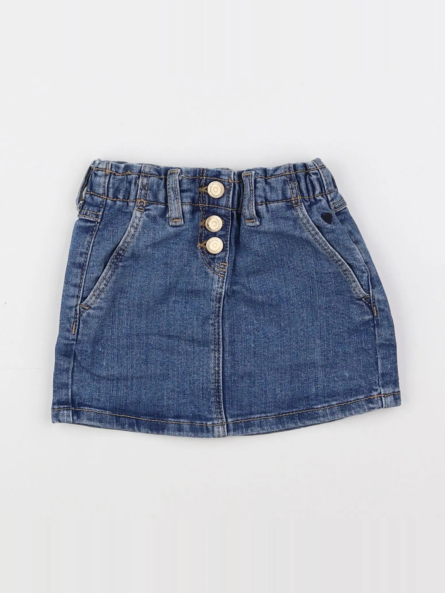 Tape à l'oeil - jupe bleu - 2 ans