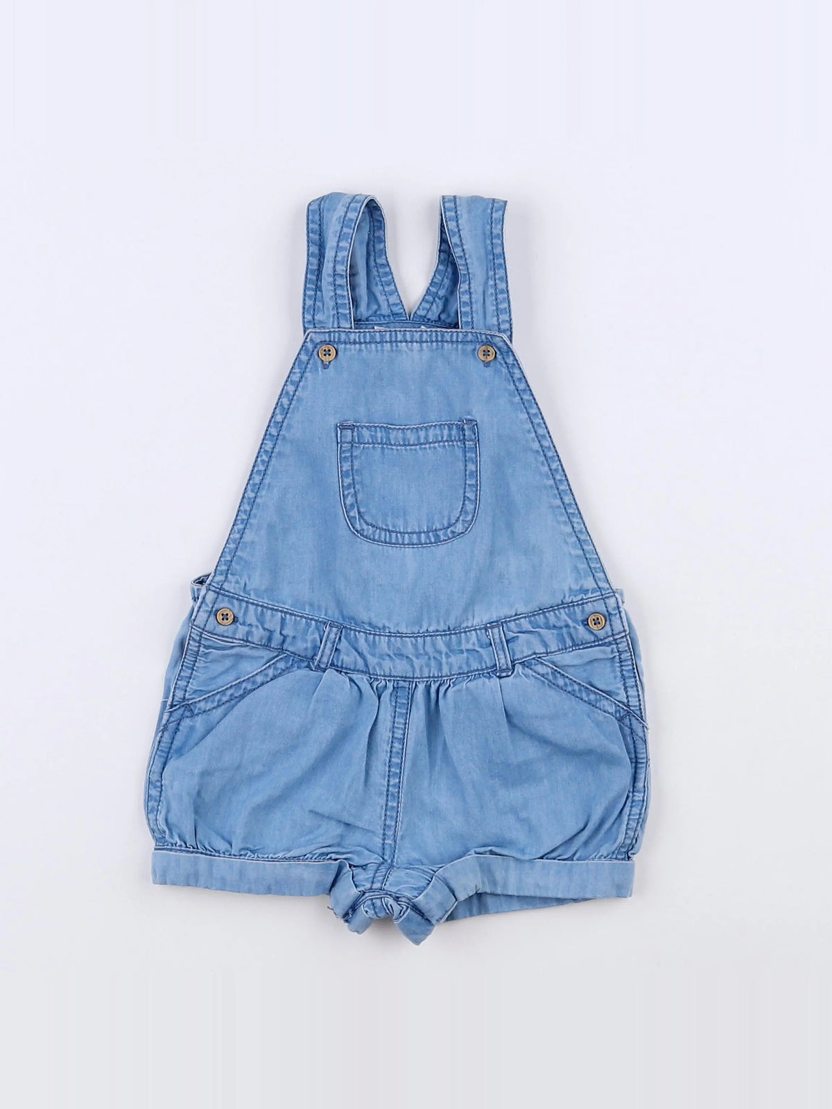 Boutchou - salopette bleu - 9 mois