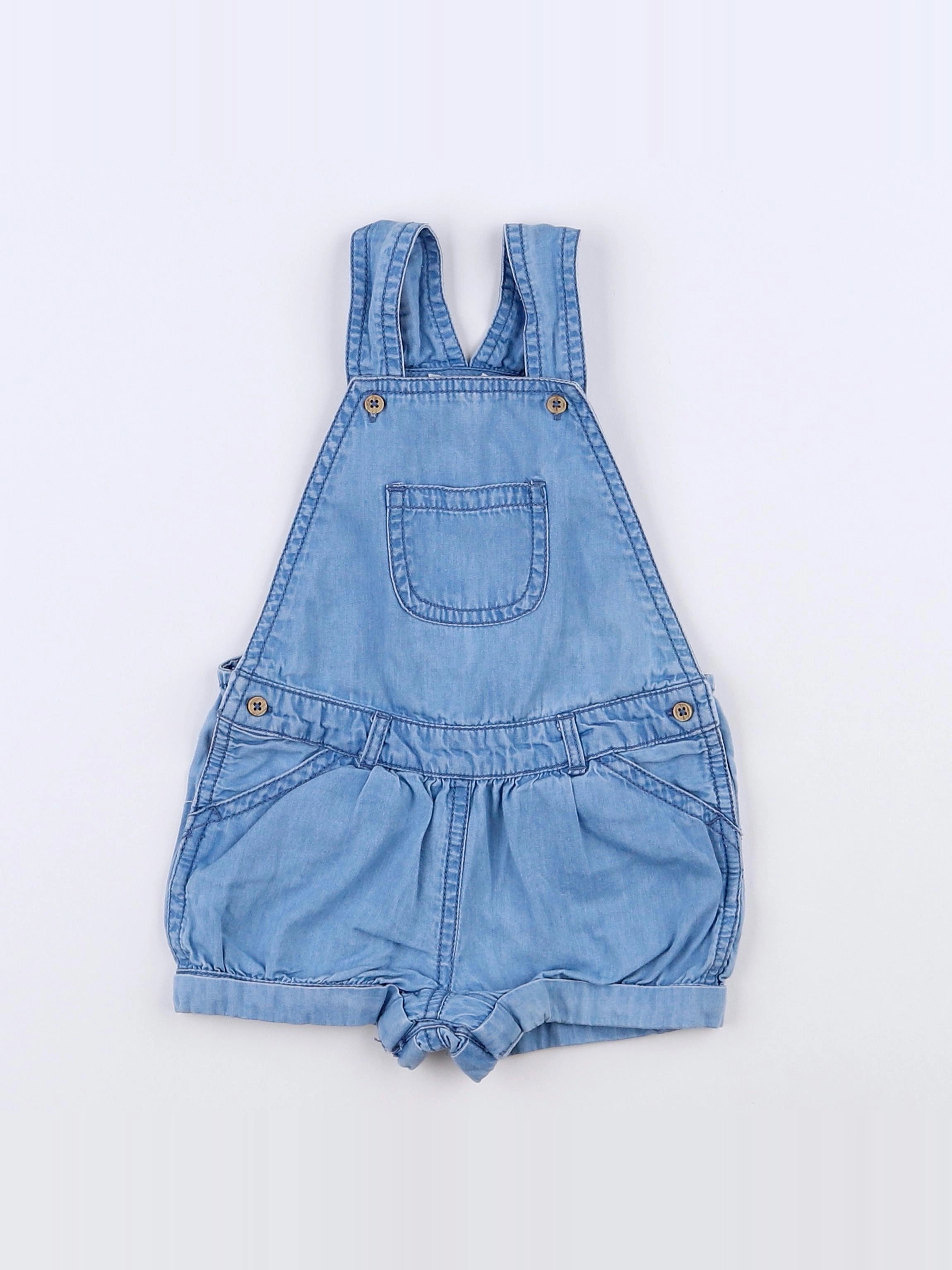 Boutchou - salopette bleu - 9 mois