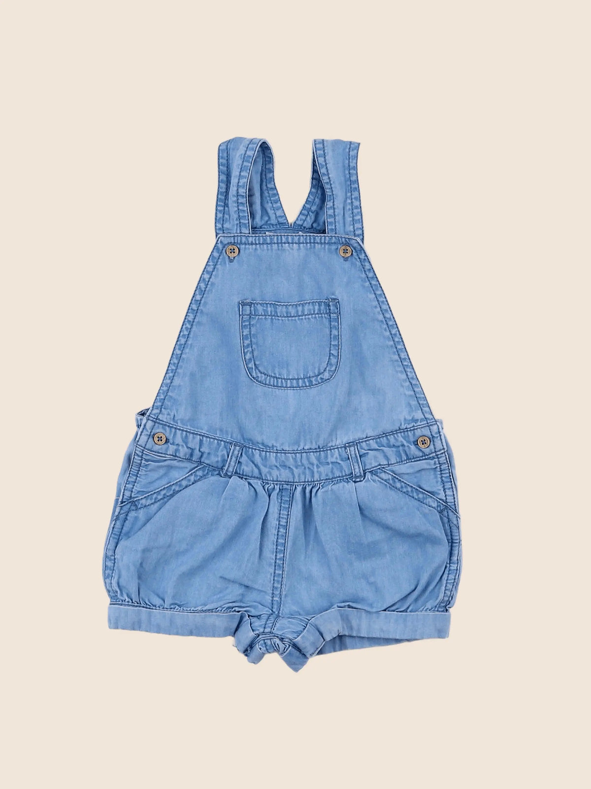 Boutchou - salopette bleu - 9 mois