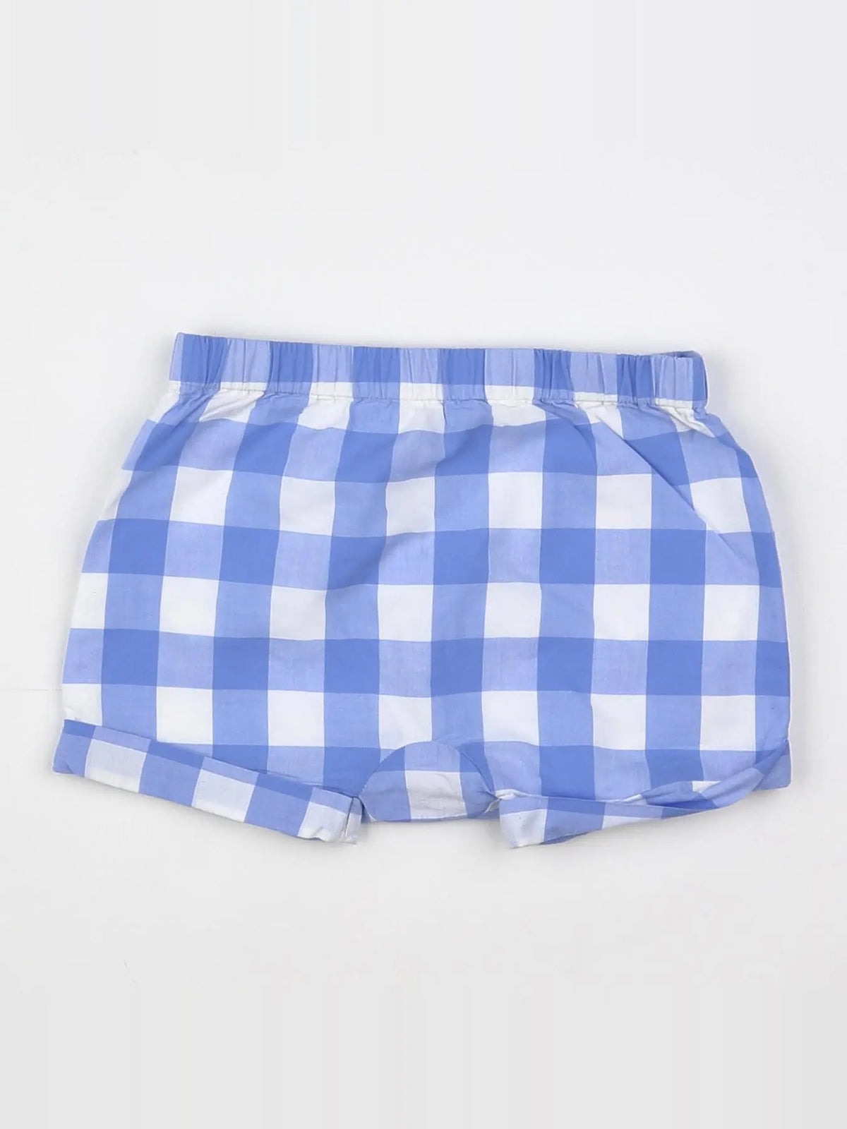 Jacadi - short blanc, bleu - 6 mois
