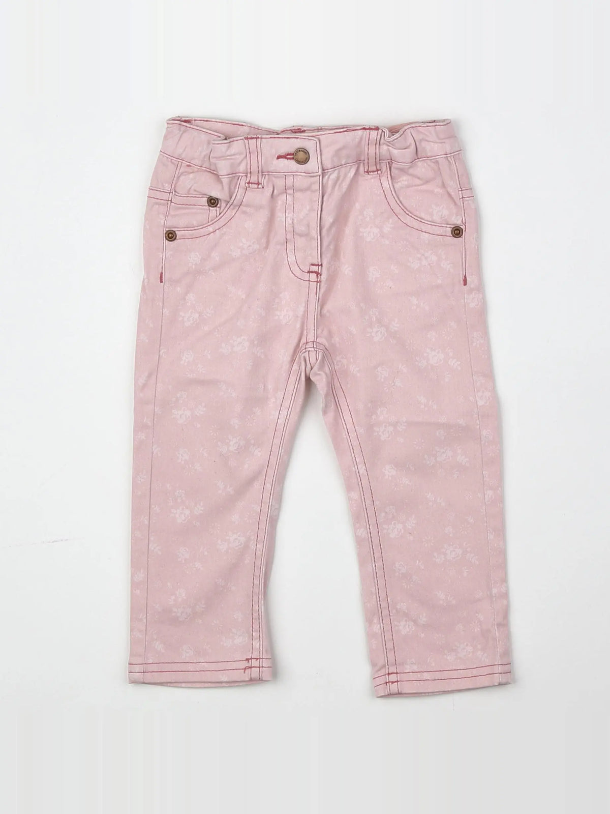 Vertbaudet - pantalon rose - 18 mois