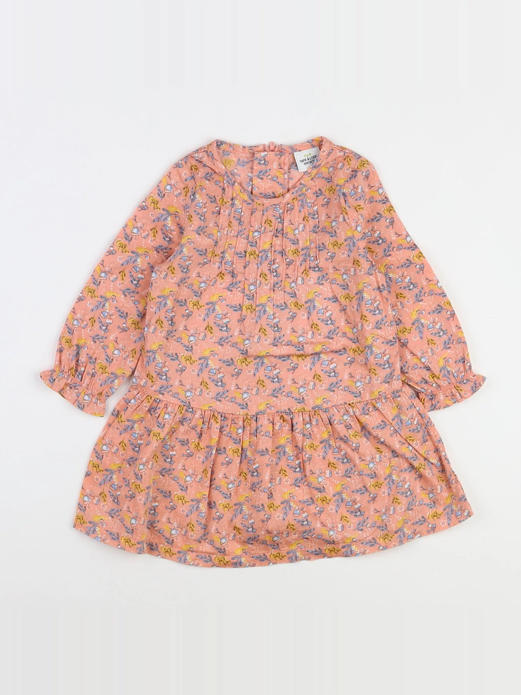 Tape à l'oeil - robe rose - 18 mois