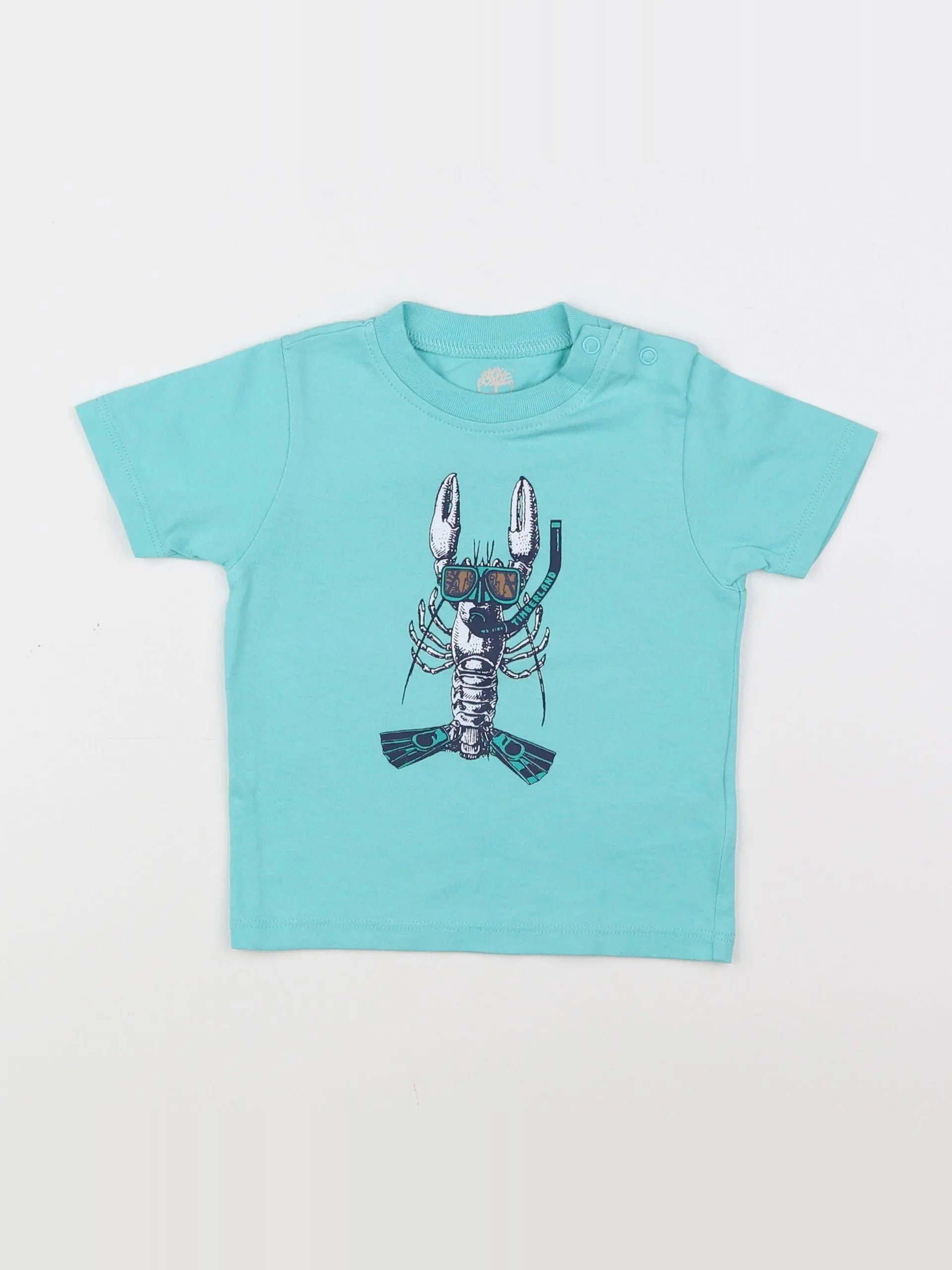 Timberland - tee-shirt bleu - 6 mois