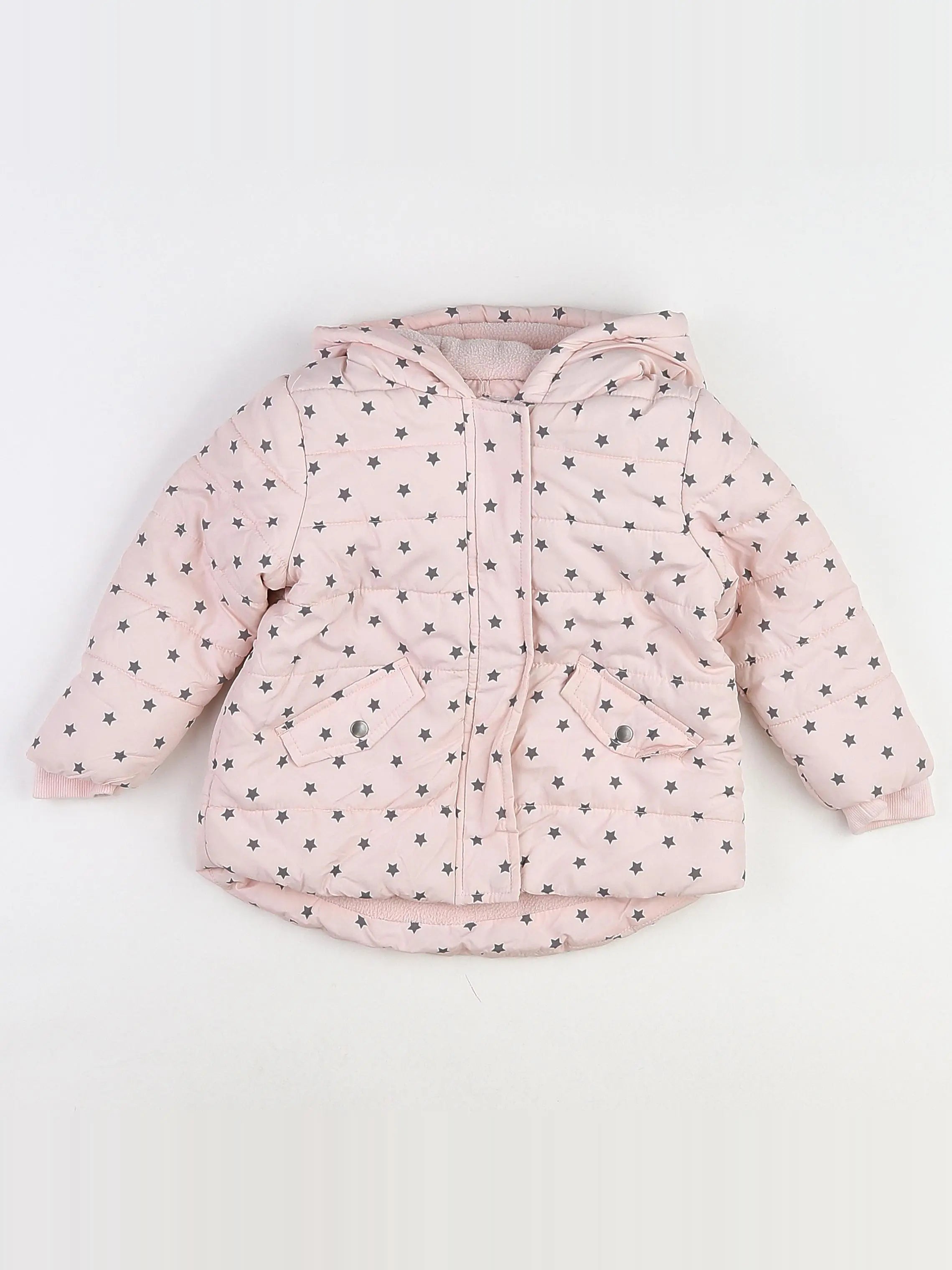 La Redoute - doudoune rose - 2 ans