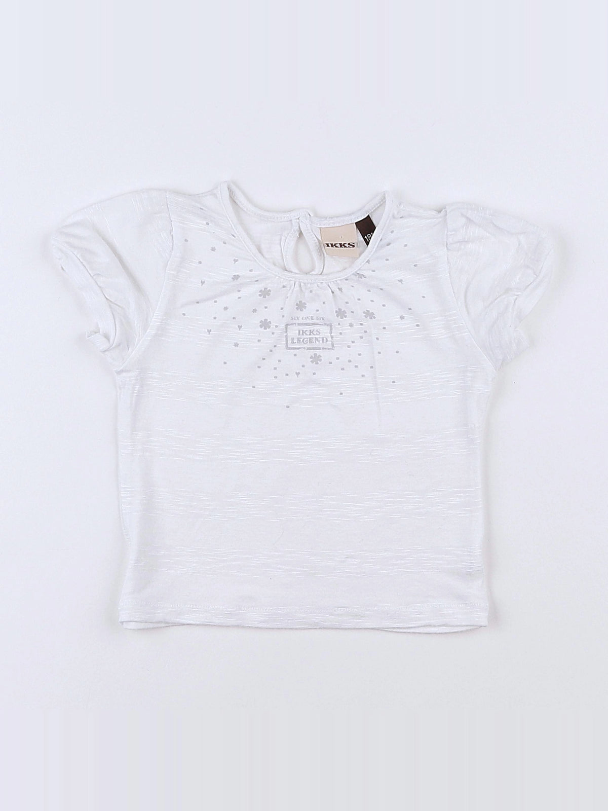 IKKS - tee-shirt blanc - 18 mois