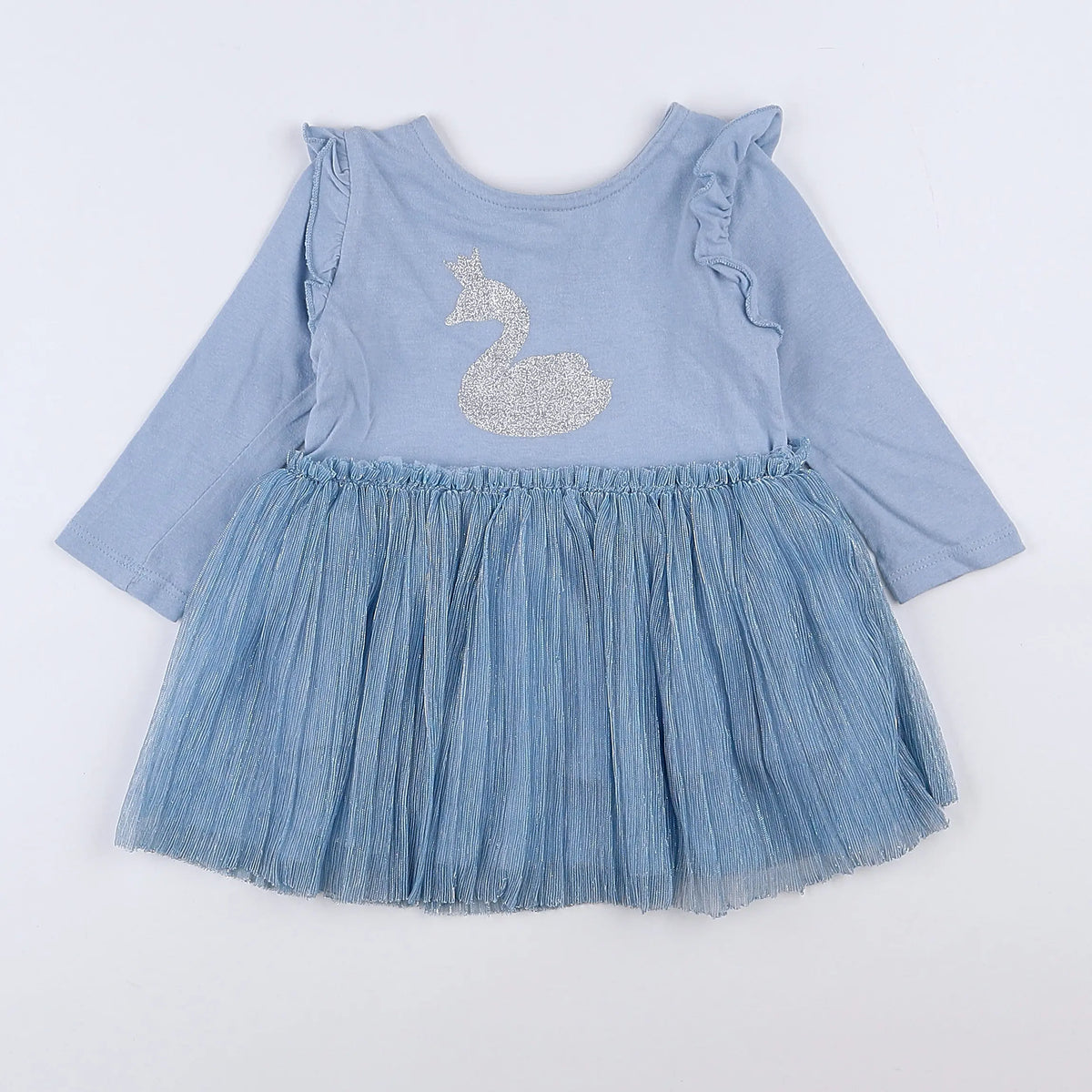 Vertbaudet - robe bleu - 9 mois