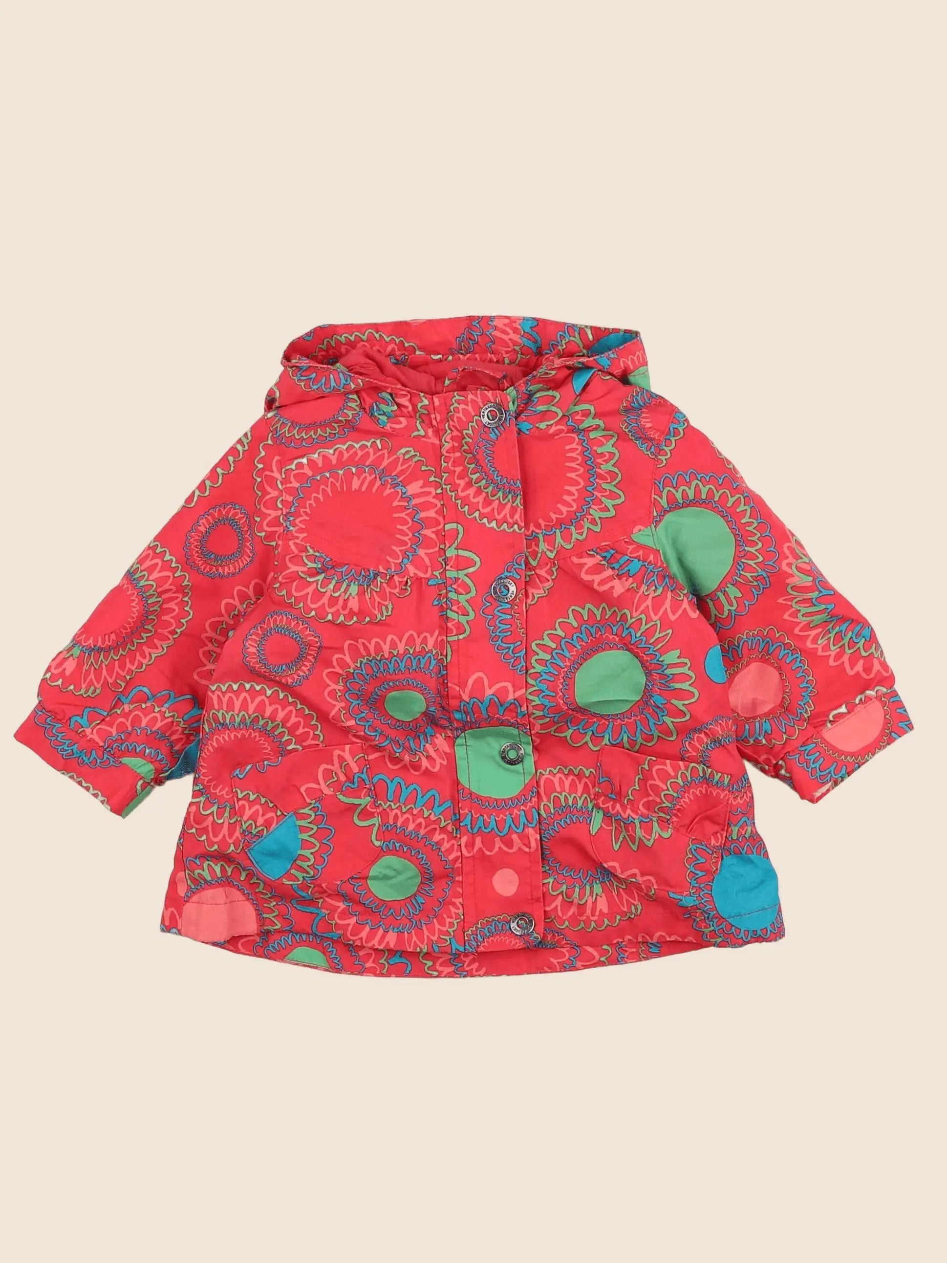 Vertbaudet - veste rose - 9 mois