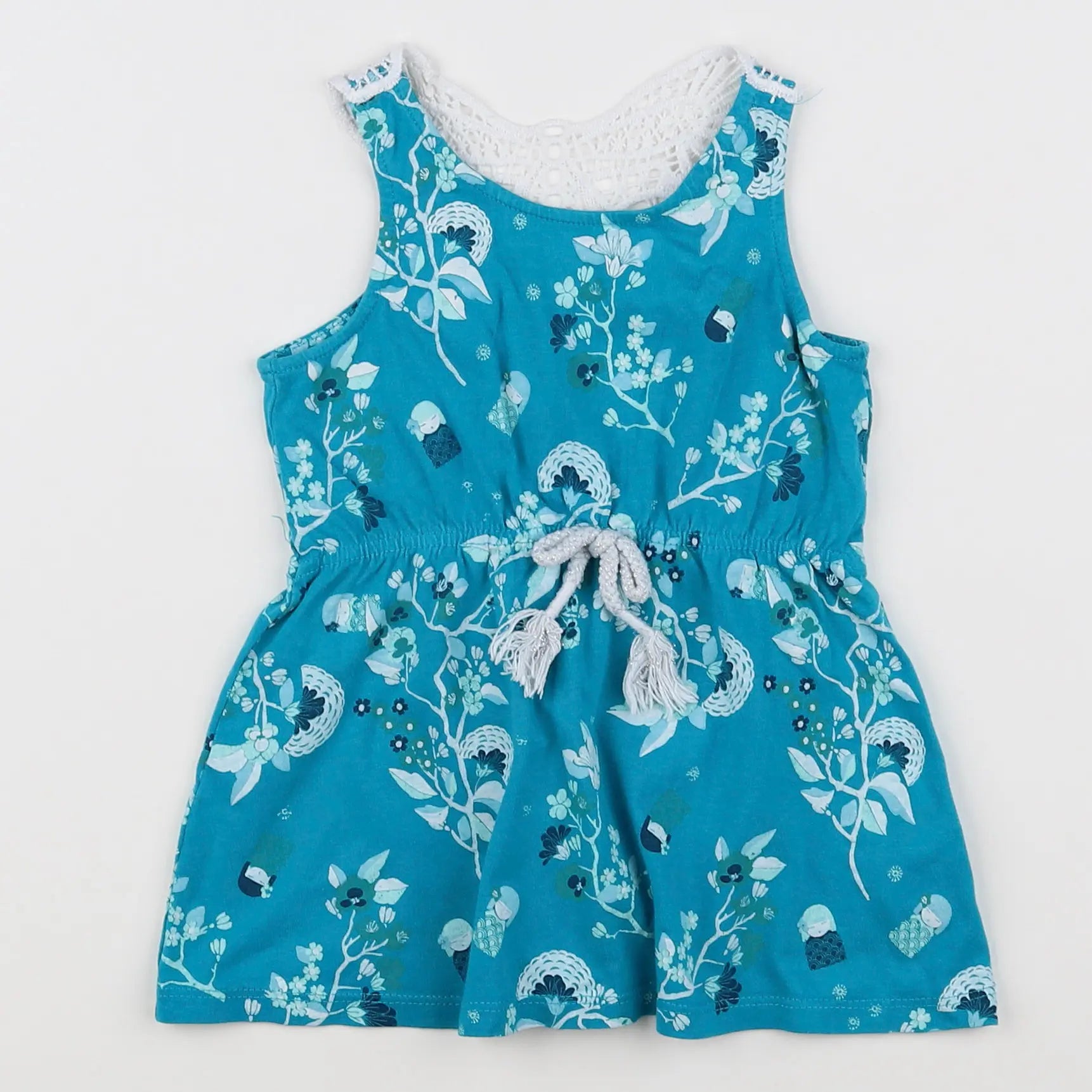 Vertbaudet - robe multicolore - 2 ans