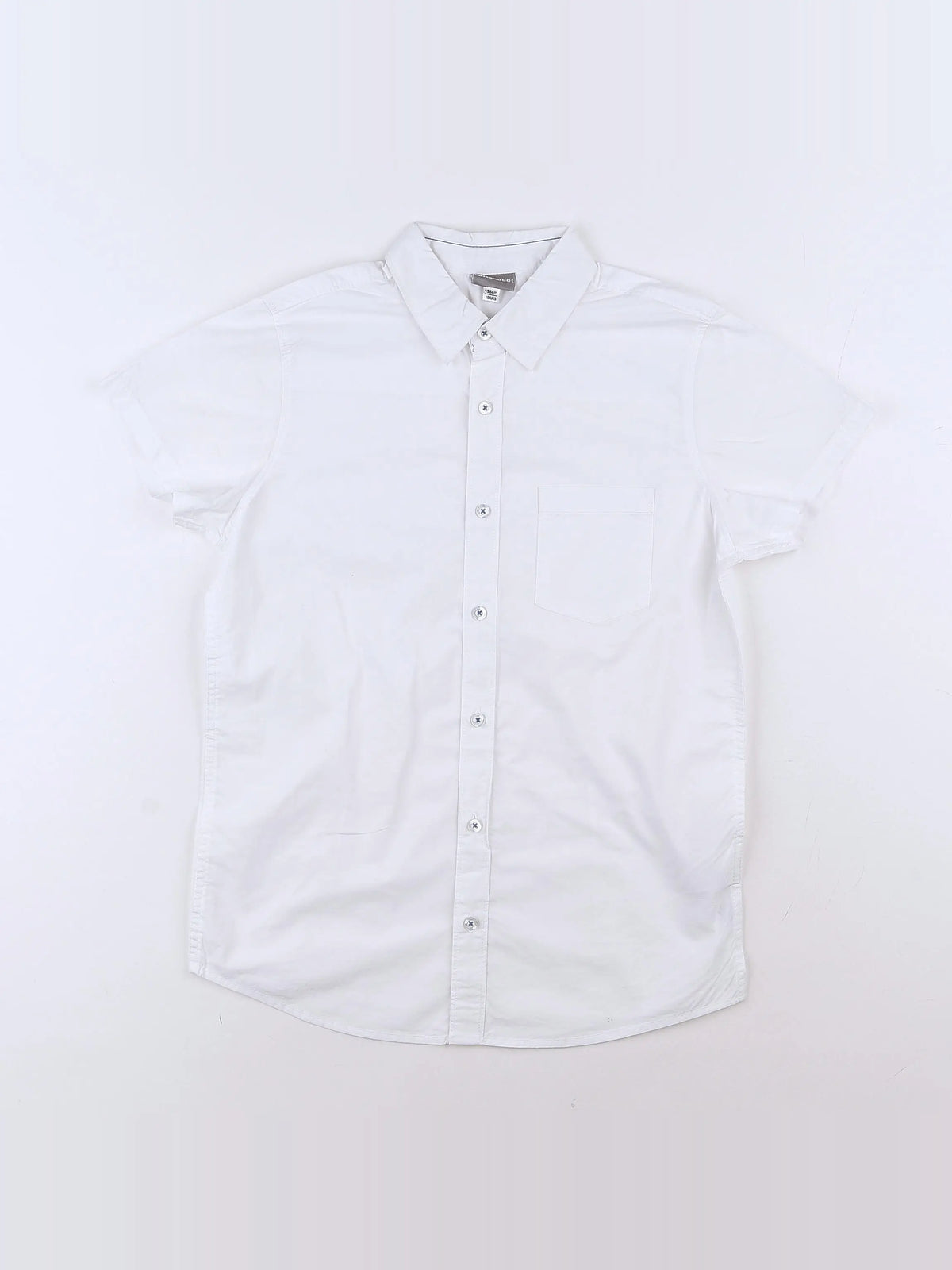 Vertbaudet - chemise blanc - 10 ans