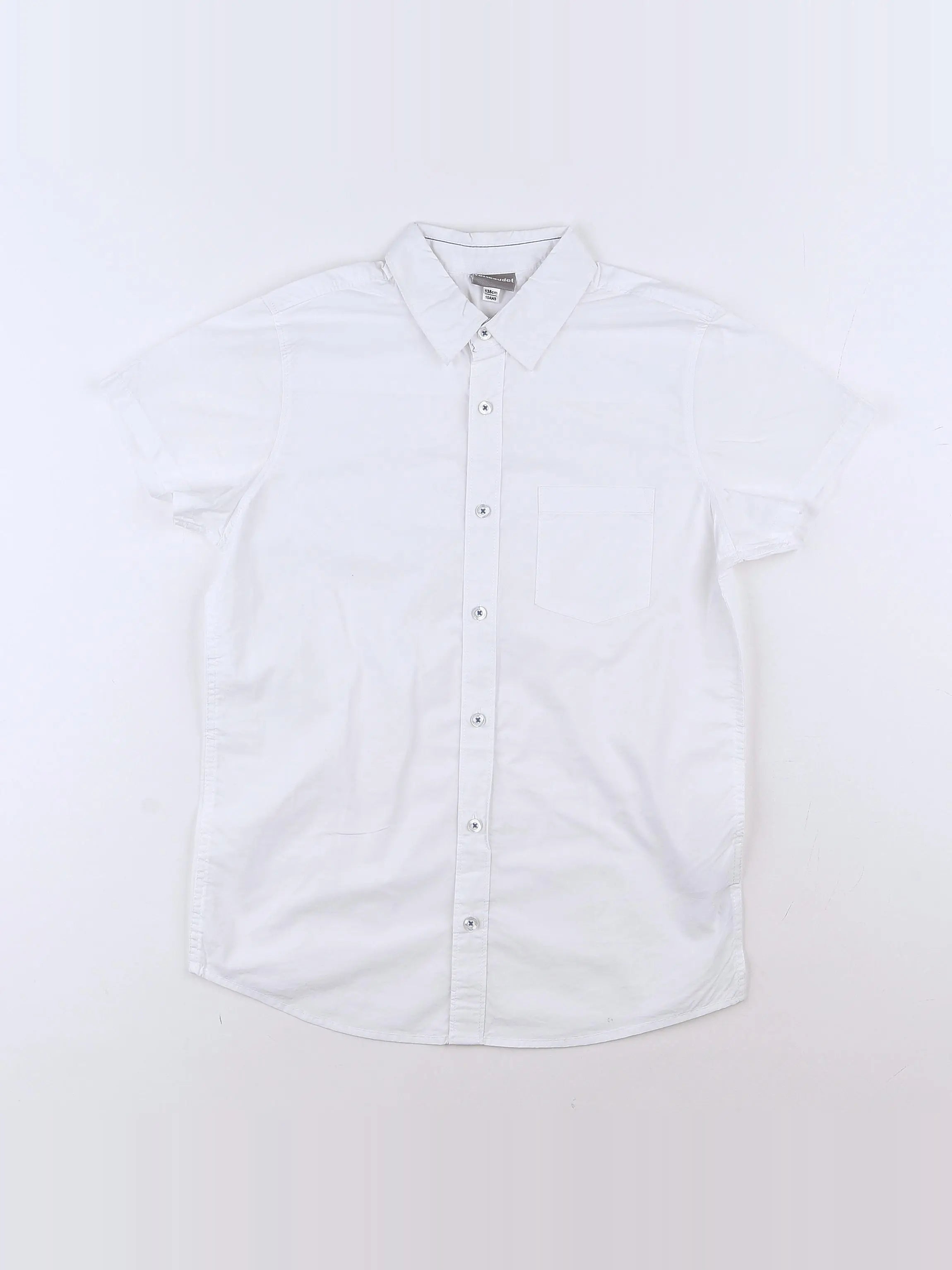 Vertbaudet - chemise blanc - 10 ans