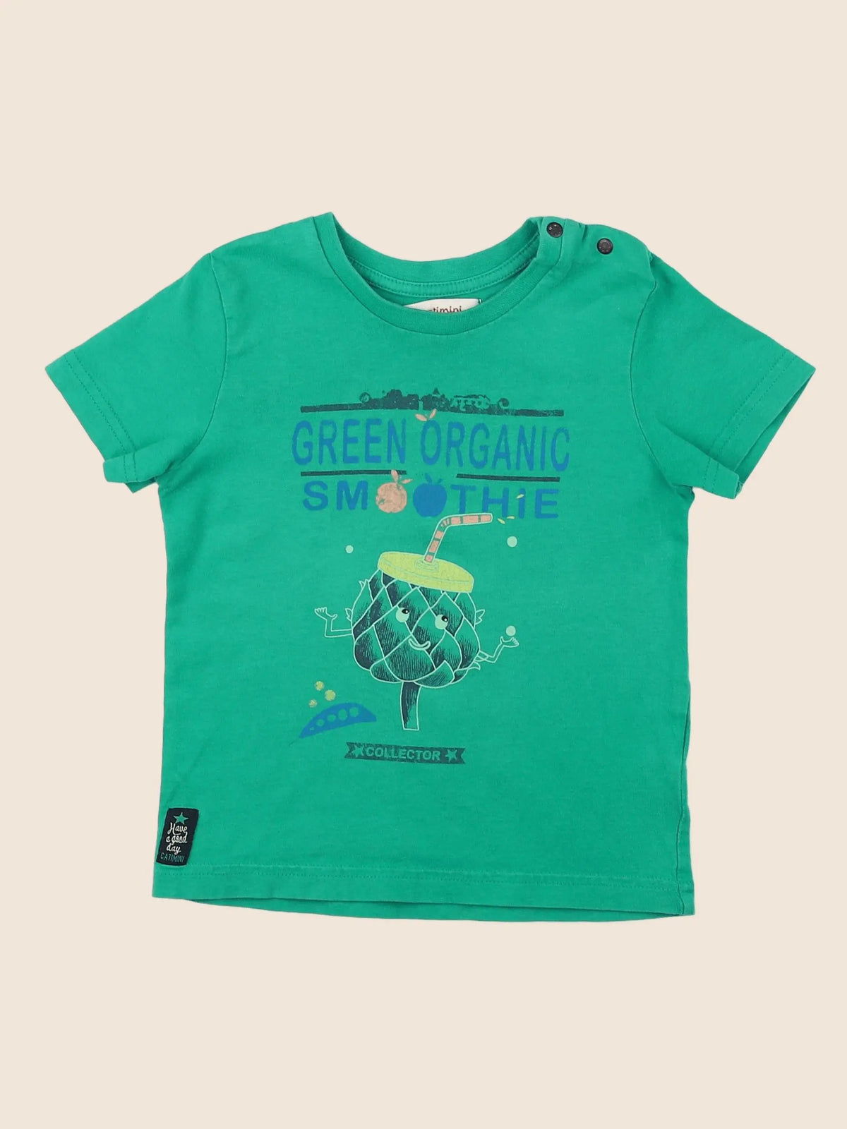 Catimini - tee-shirt vert - 3 mois