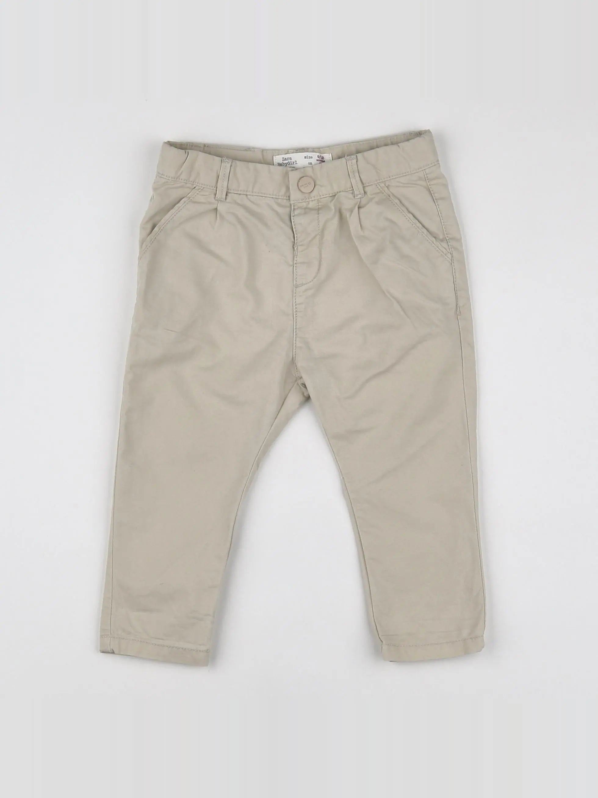 Zara - pantalon beige - 9/12 mois