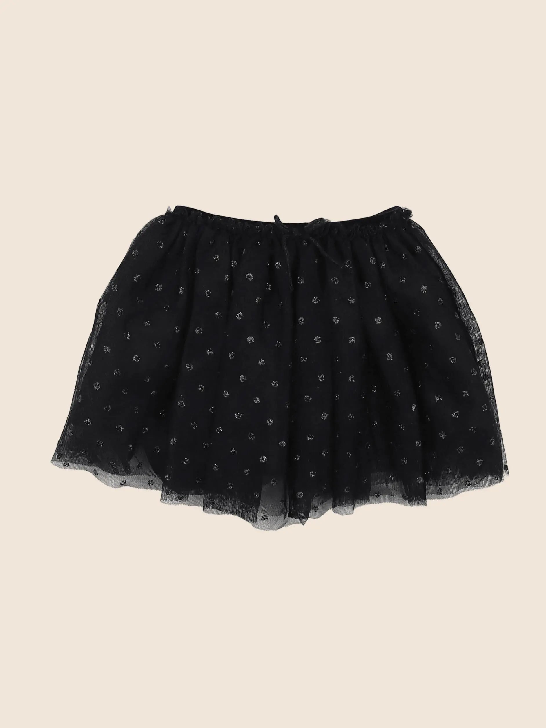 H&M - jupe noir, argent - 18 mois à 2 ans
