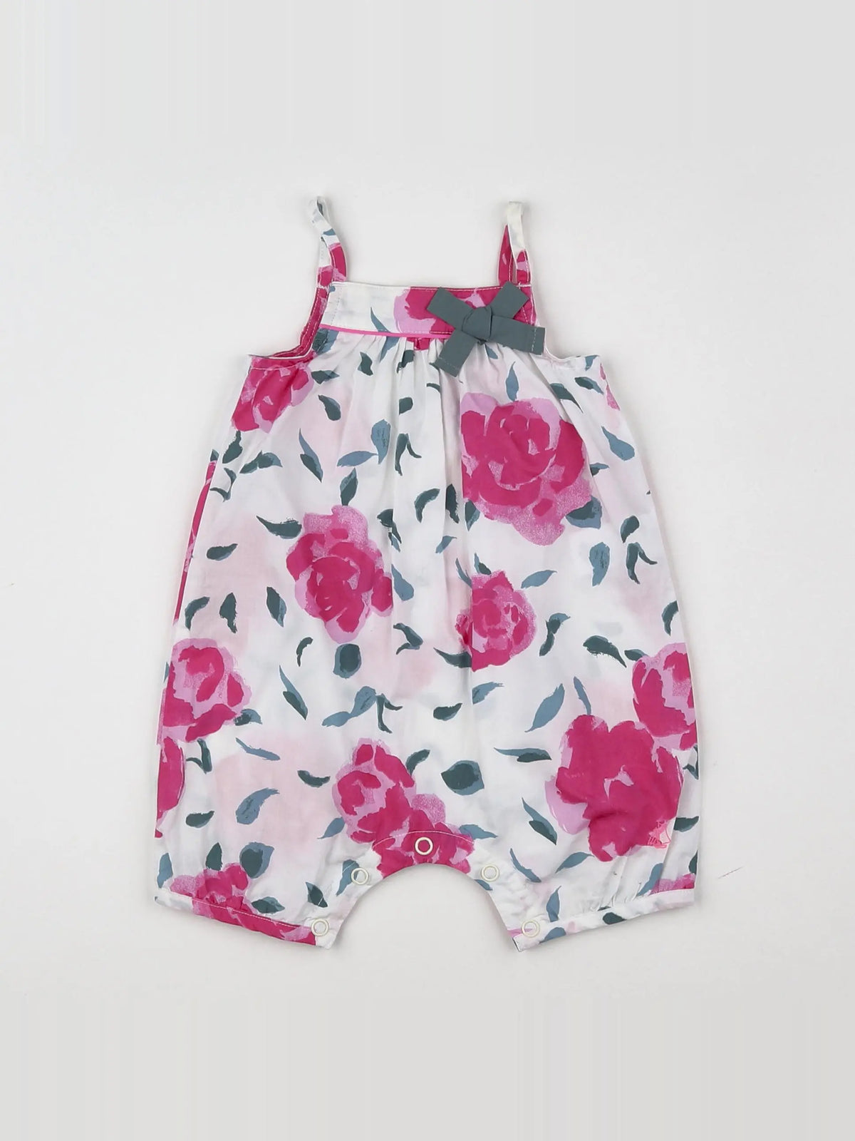 Petit Bateau - combinaison rose - 3 mois