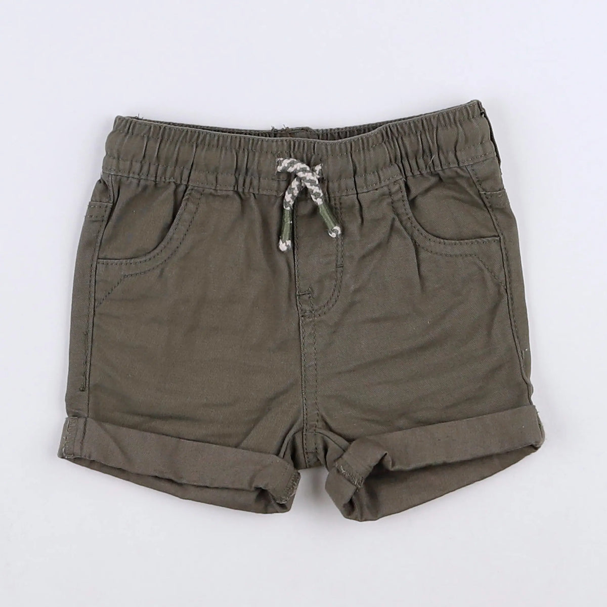 Vertbaudet - short vert - 9 mois