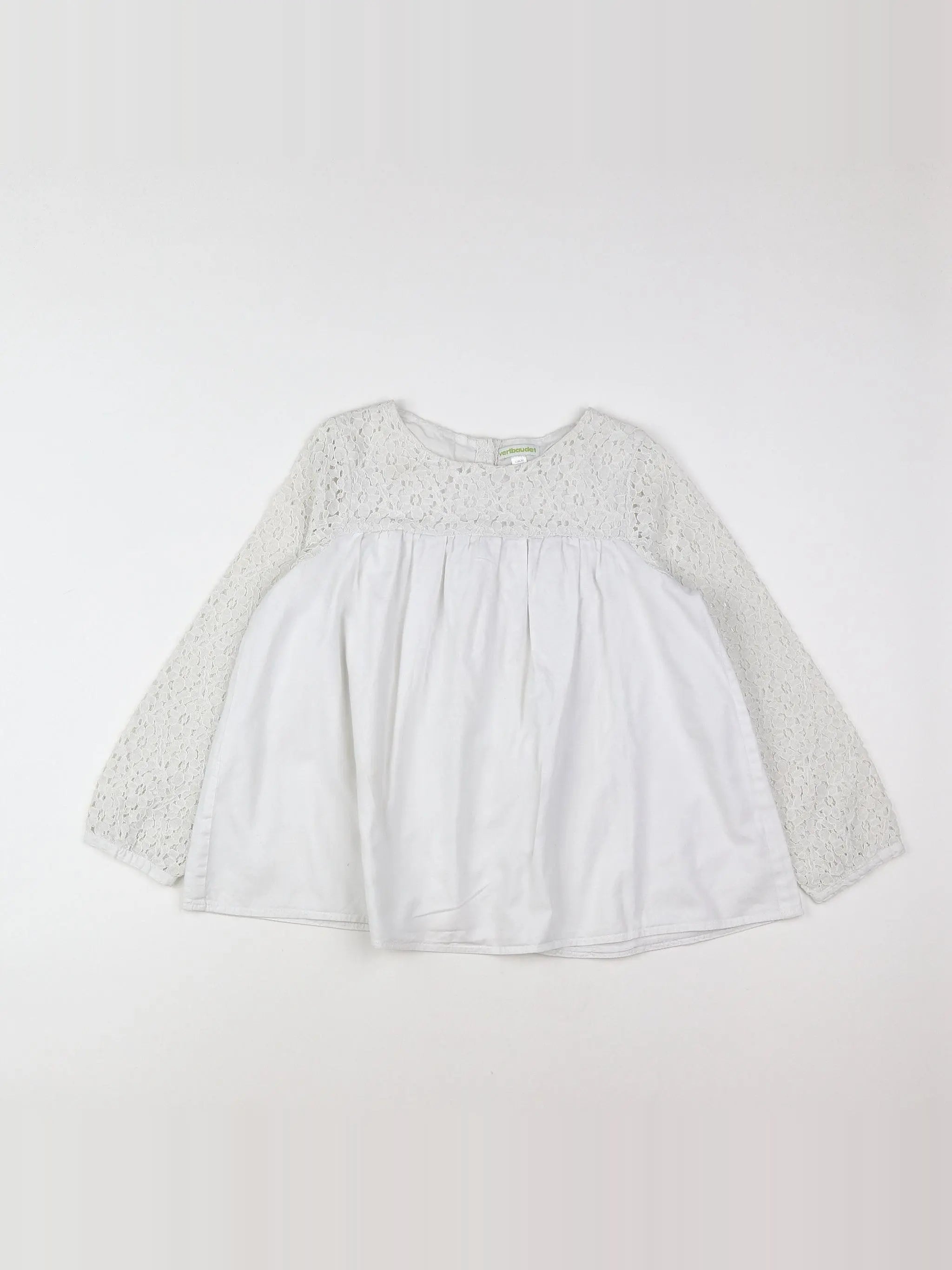 Vertbaudet - blouse blanc - 10 ans