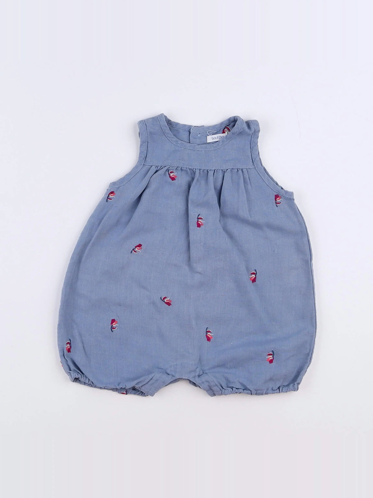 Boutchou - combinaison bleu - 3 mois