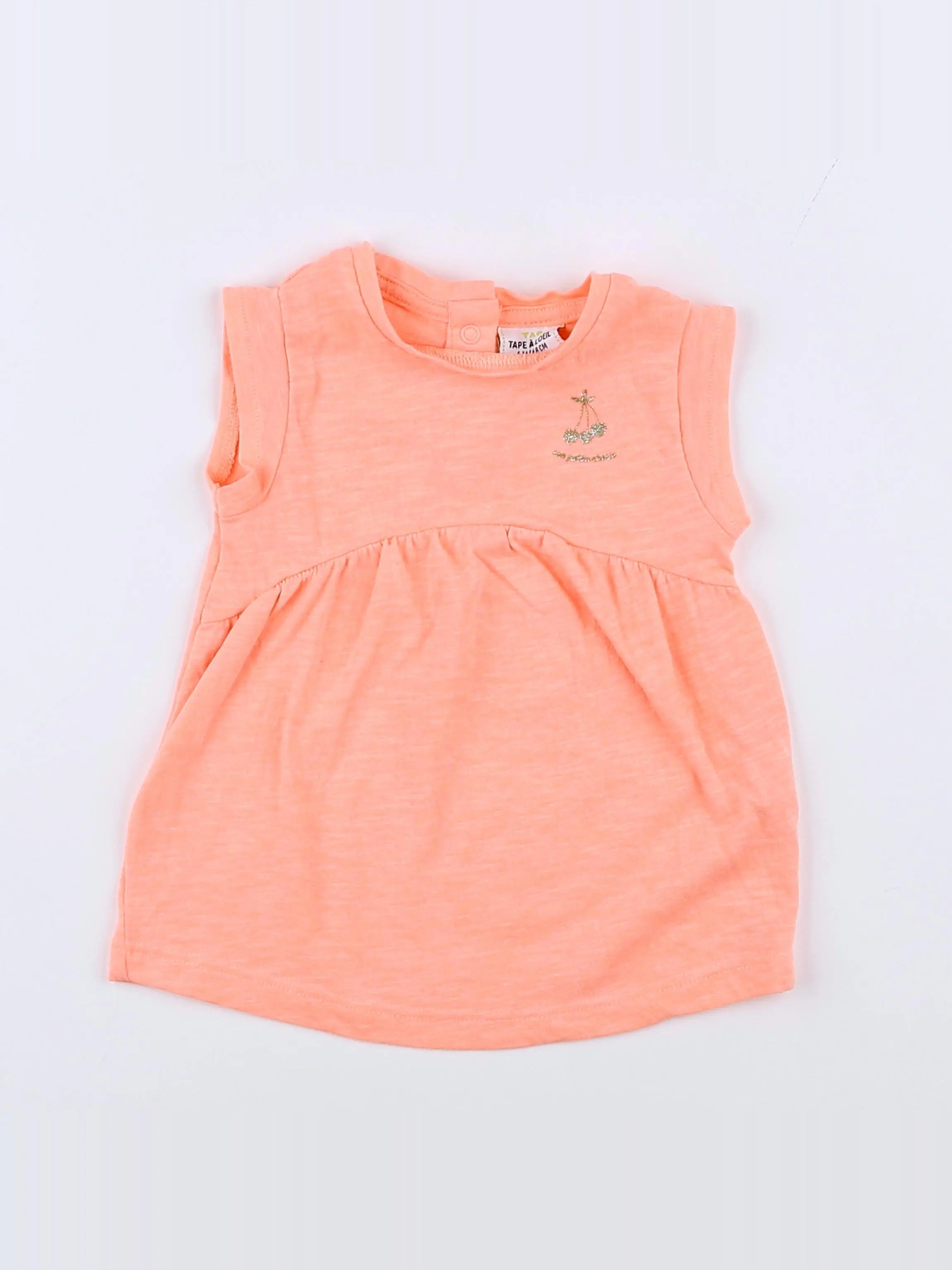 Tape à l'oeil - robe rose - 6 mois