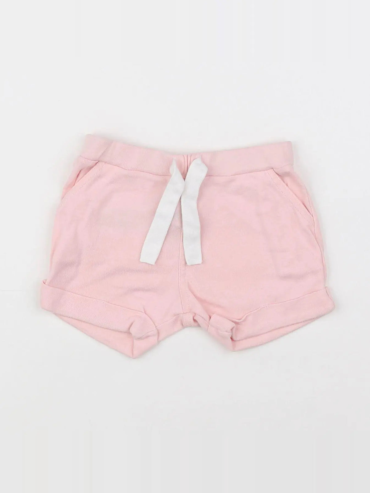 Petit Bateau - short rose - 6 mois