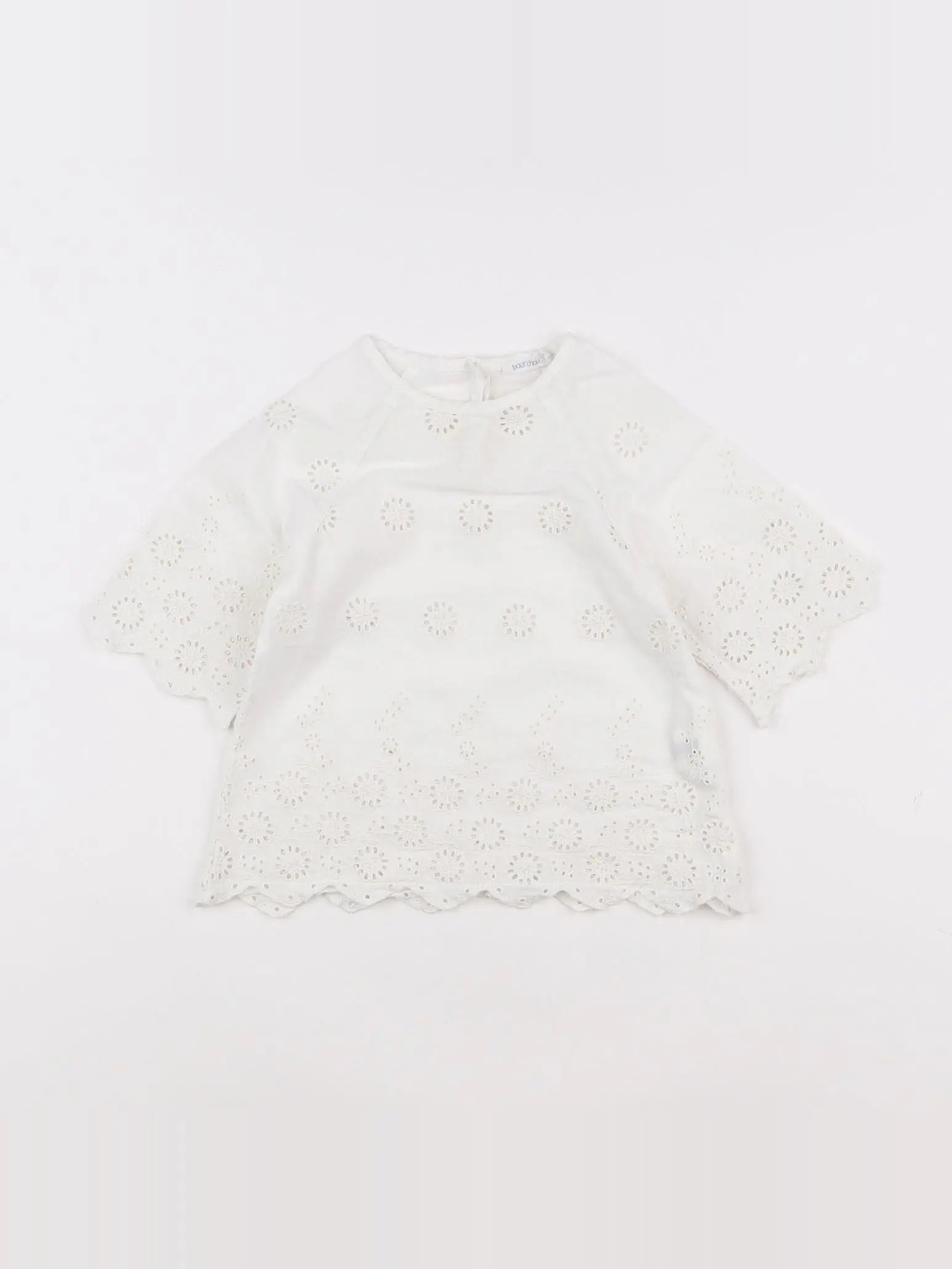 Boutchou - robe blanc - 12 mois