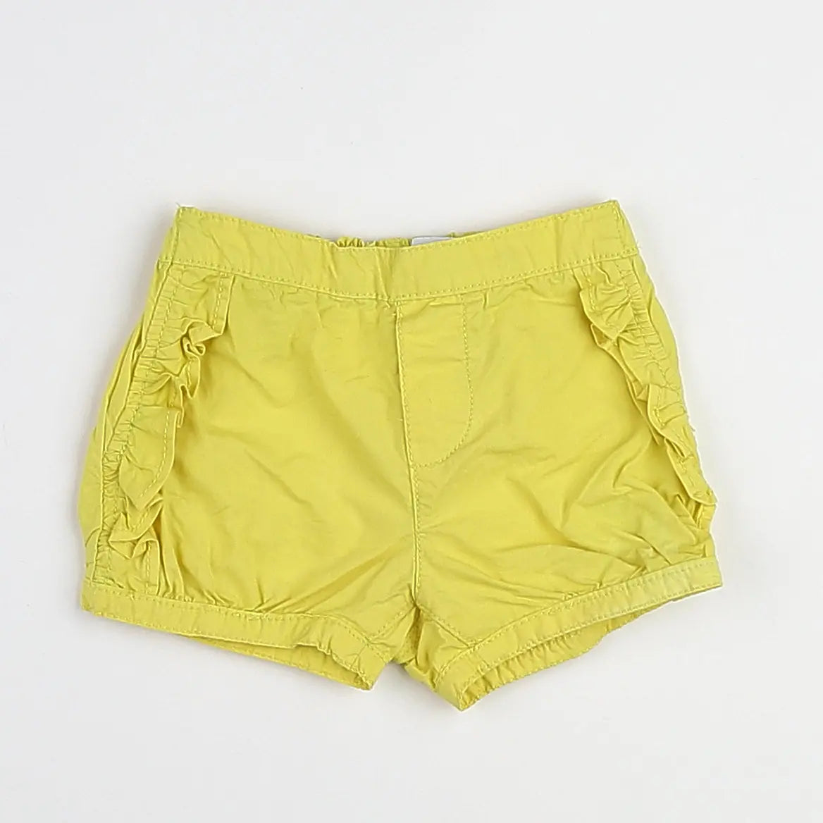 Vertbaudet - short jaune - 9 mois