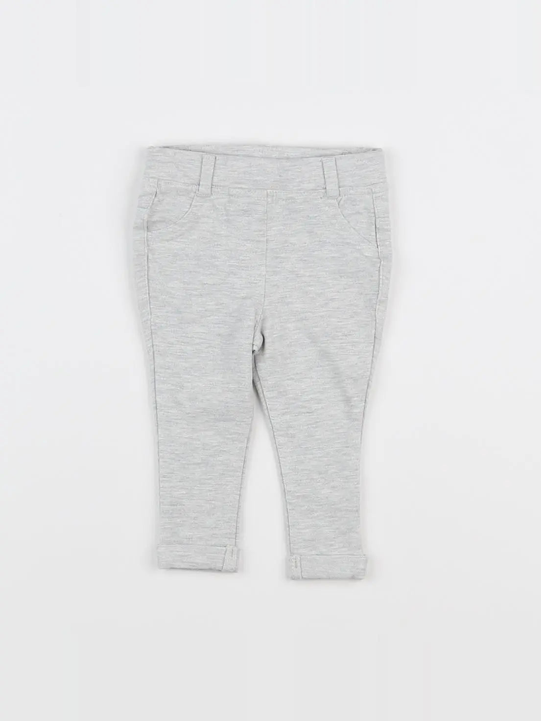 Tape à l'oeil - jegging gris - 6 mois
