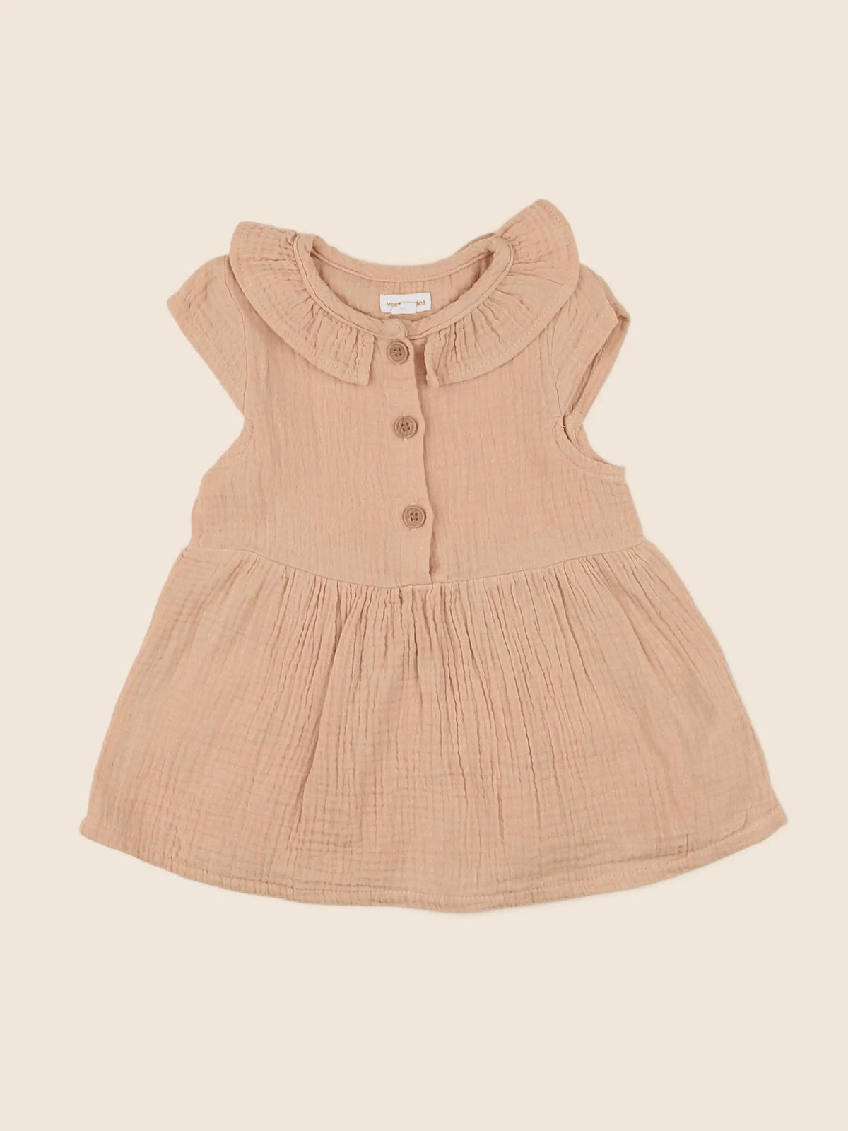 Vertbaudet - robe rose - 9 mois