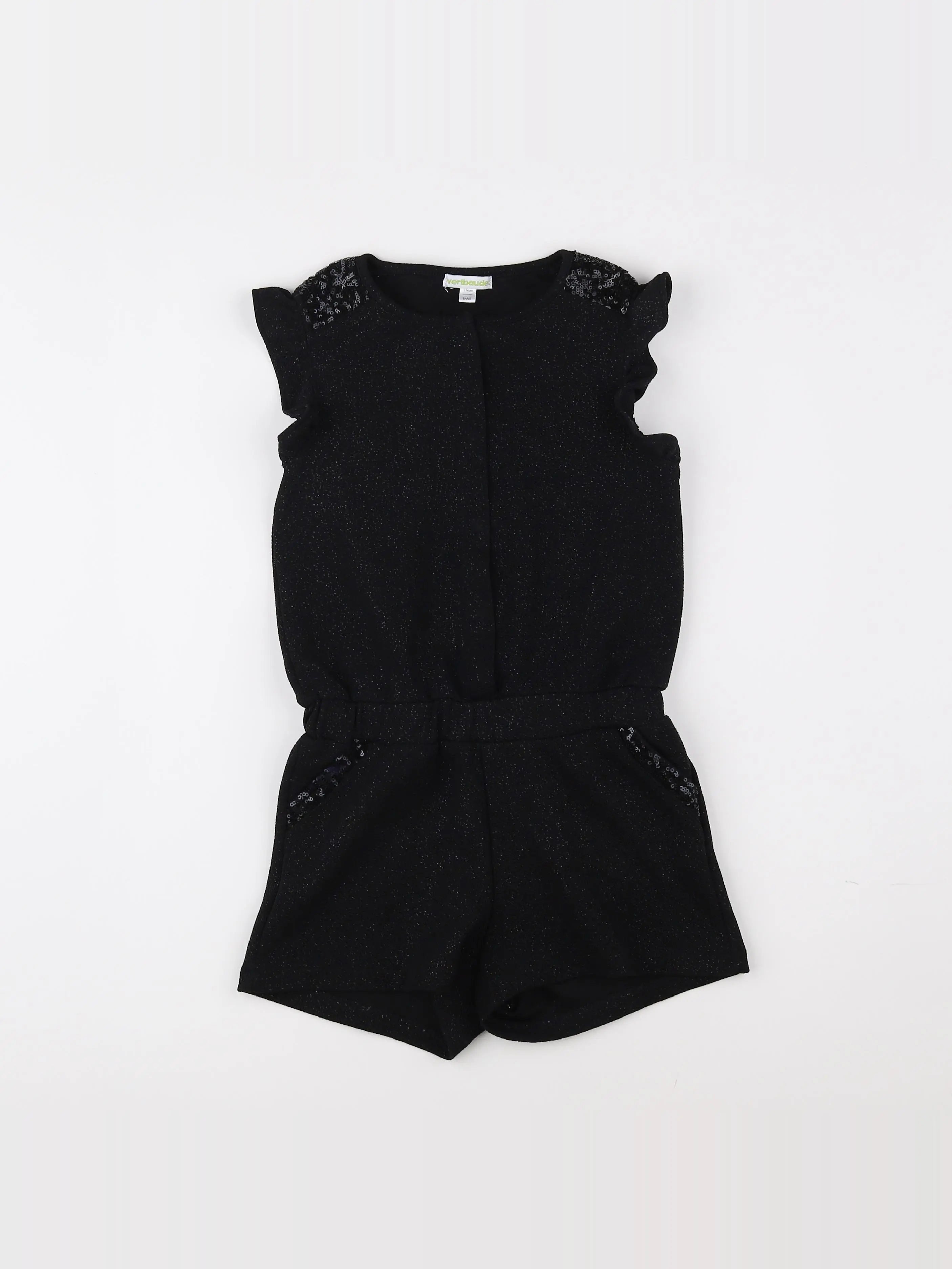 Vertbaudet - combinaison noir - 6 ans