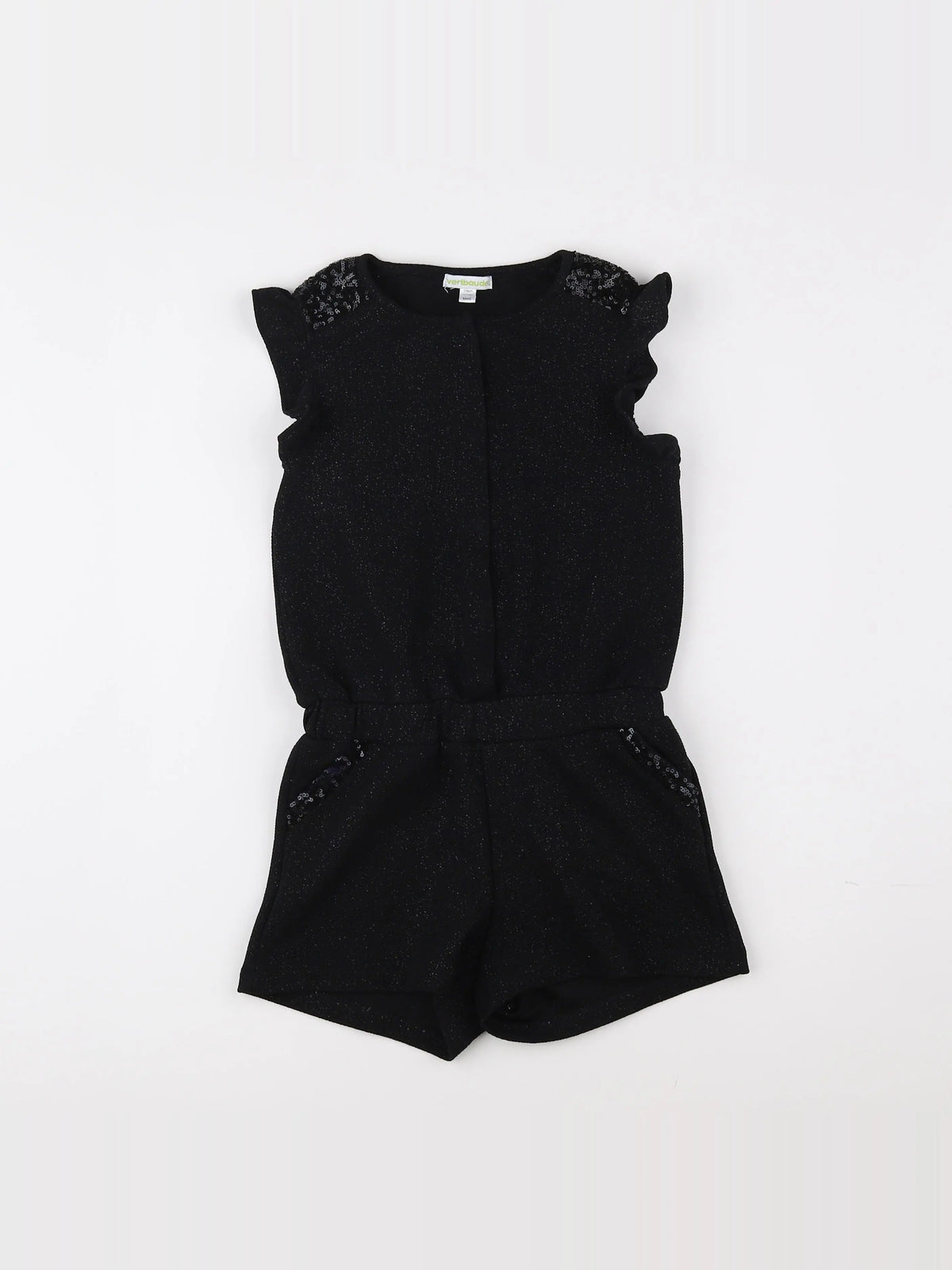 Vertbaudet - combinaison noir - 6 ans