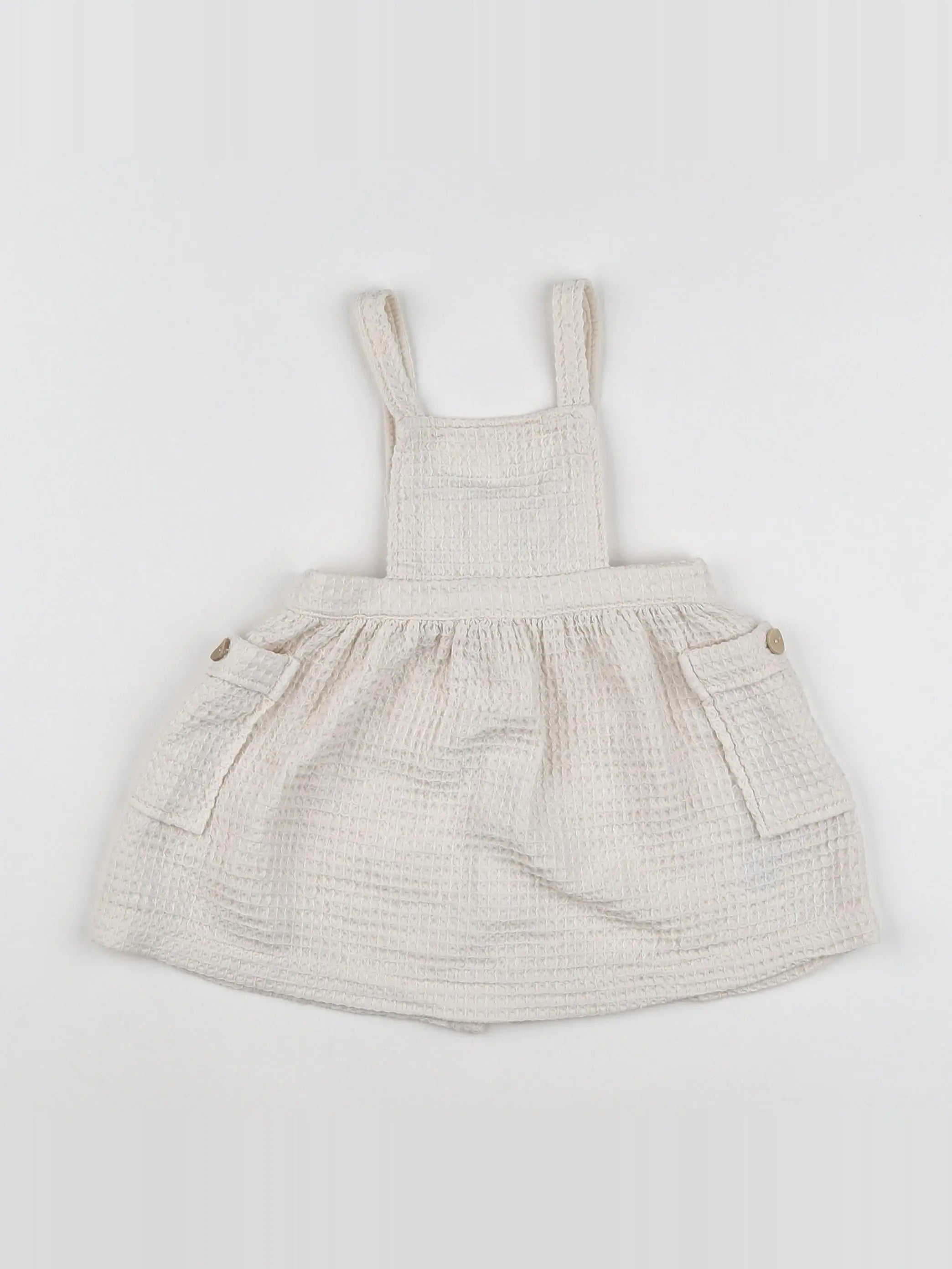 Zara - robe beige - 9/12 mois