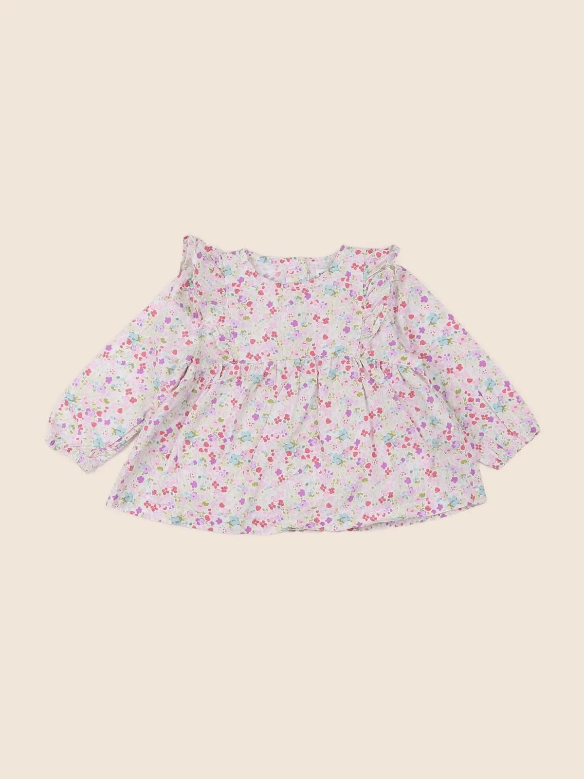 Vertbaudet - blouse rose - 9 mois