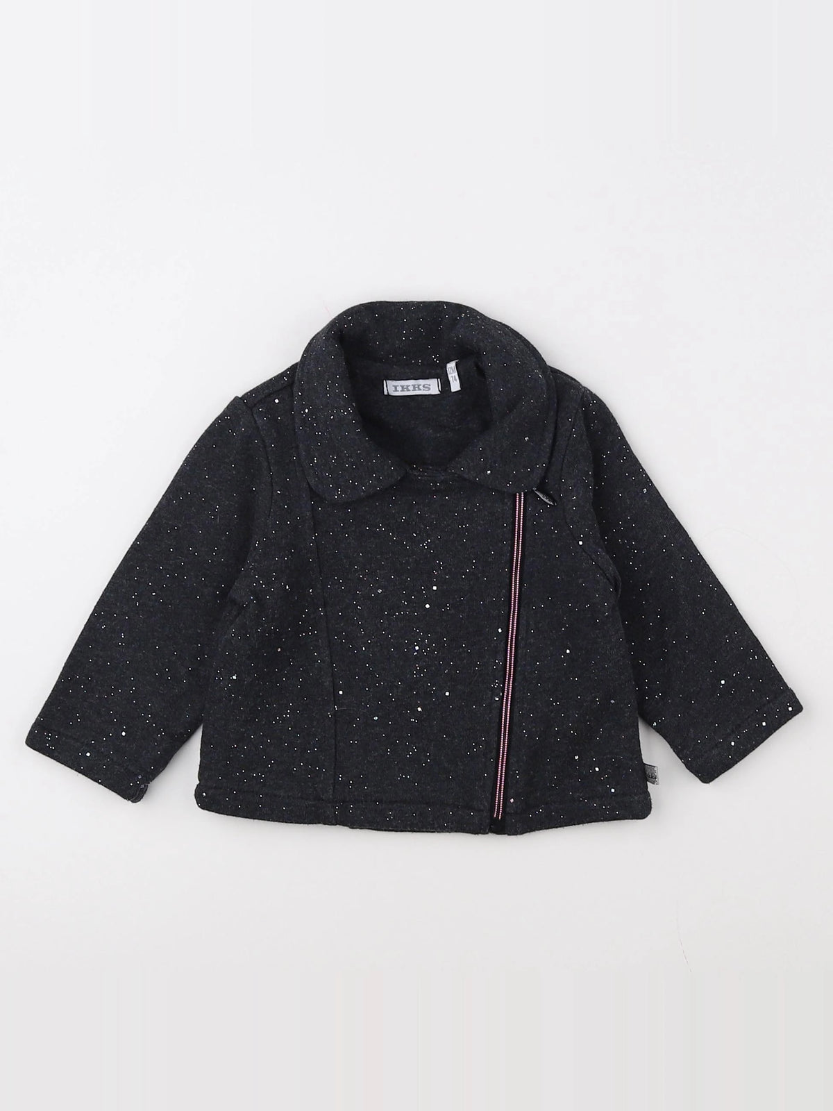 IKKS - veste gris, argent - 12 mois