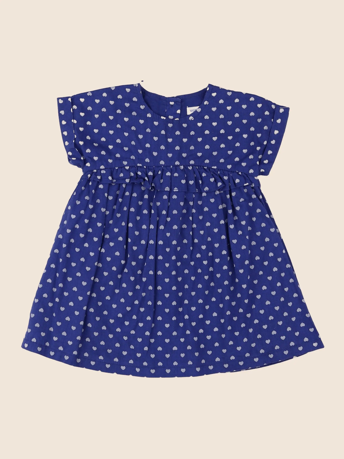 Vertbaudet - robe bleu - 18 mois